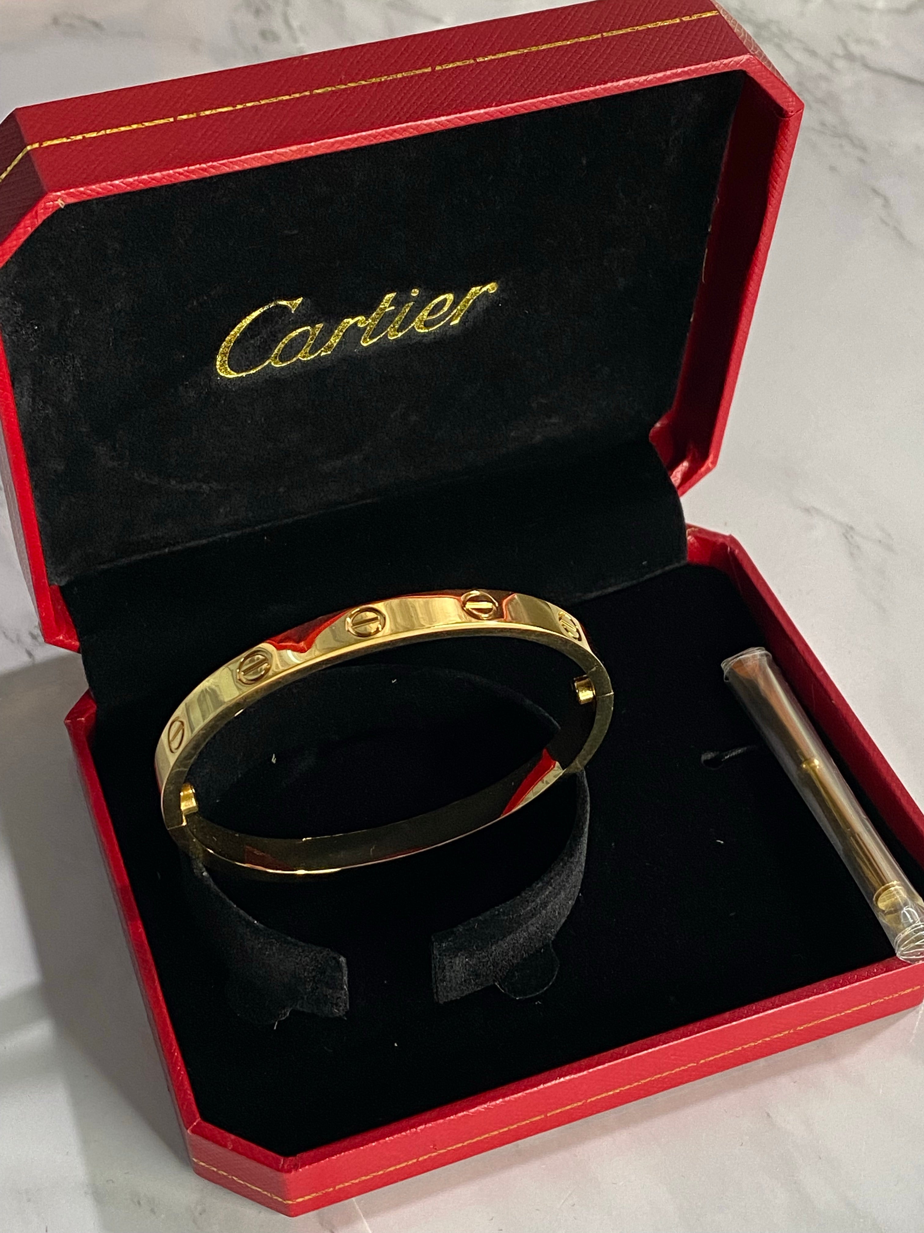 [TOP] Cartier Love Bracelet - Gold