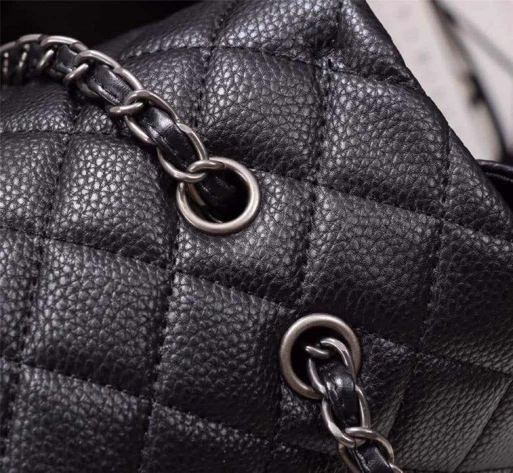 [TOP] CHANEL Classic Flap Travel Bag Caviar XXL 45cm – Black & SHW