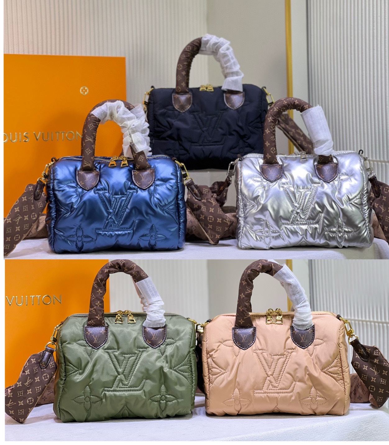 [TOP] Louis Vuitton LV Speedy  25 Handbag 25 x 19 x 15cm -5 colors