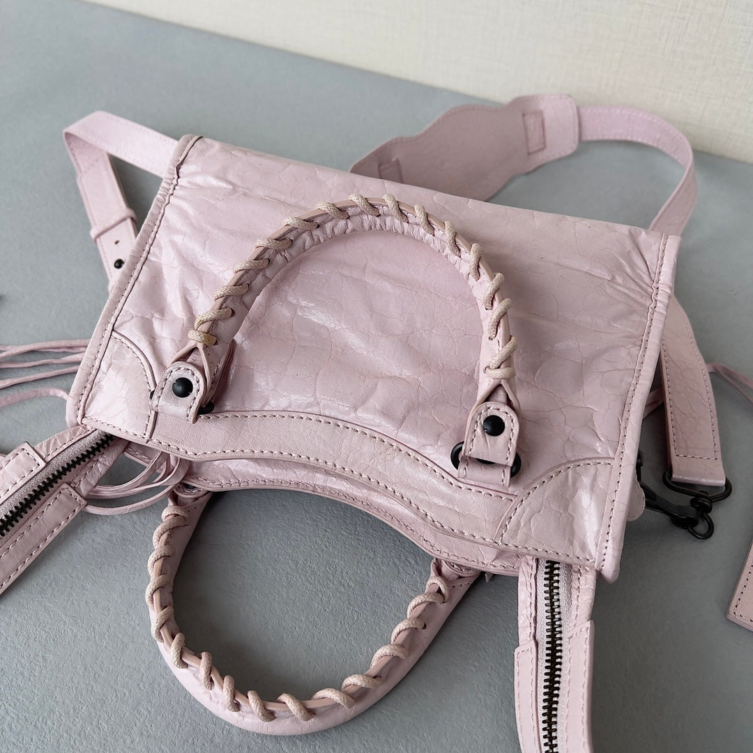 [TOP] BALENCIAGA Classic Small City Bag - Rose Poudre