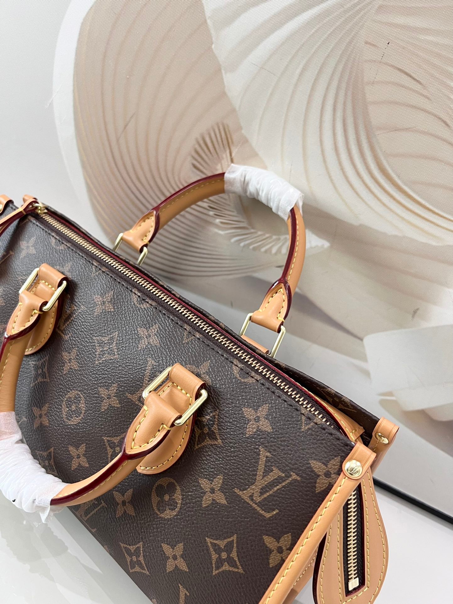 [TOP] Louis Vuitton LV L*V Popincourt Monogram Top Handle Bag 20.0 x 20.0 x 13.0 cm-Brown