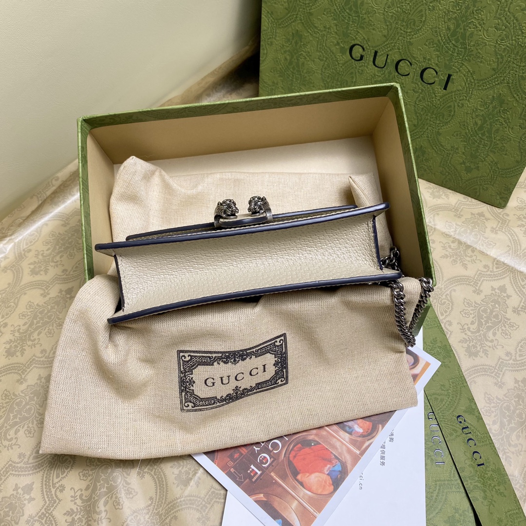[TOP] GUCCI Dionysus Series GG Mini Handbag 16.5x10x4cm