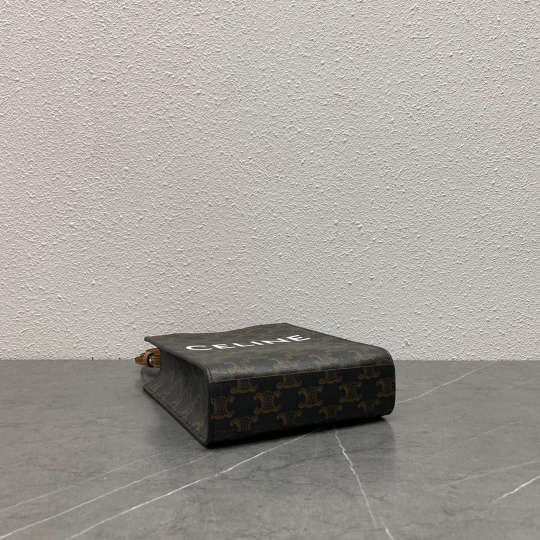 [TOP] CELINE Triomphe Tote Mini 17 x 20 x 6cm - Monogram