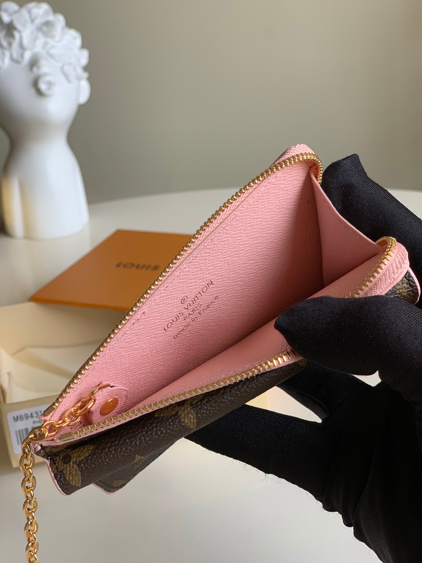 [TOP] Louis Vuitton LV LV Compact Key Wallet - Monogram