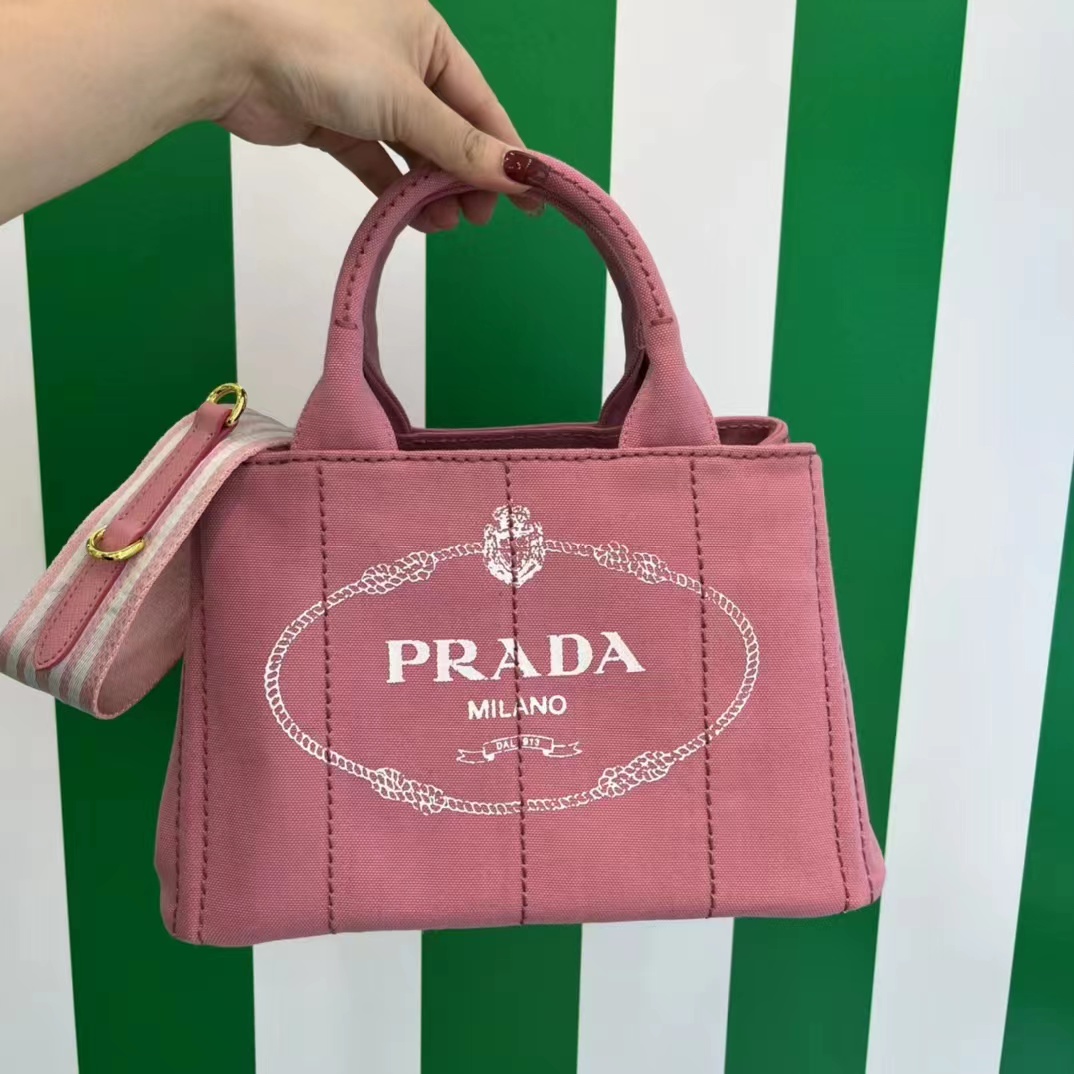 [TOP] PRADA Canvas Canapa Bag 28x20x15cm - 5 Colours