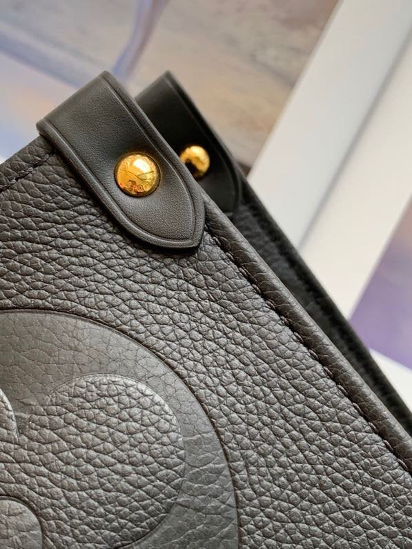 [TOP] Louis Vuitton LV  On The Go Empreinte GM 41x34x19cm - Black