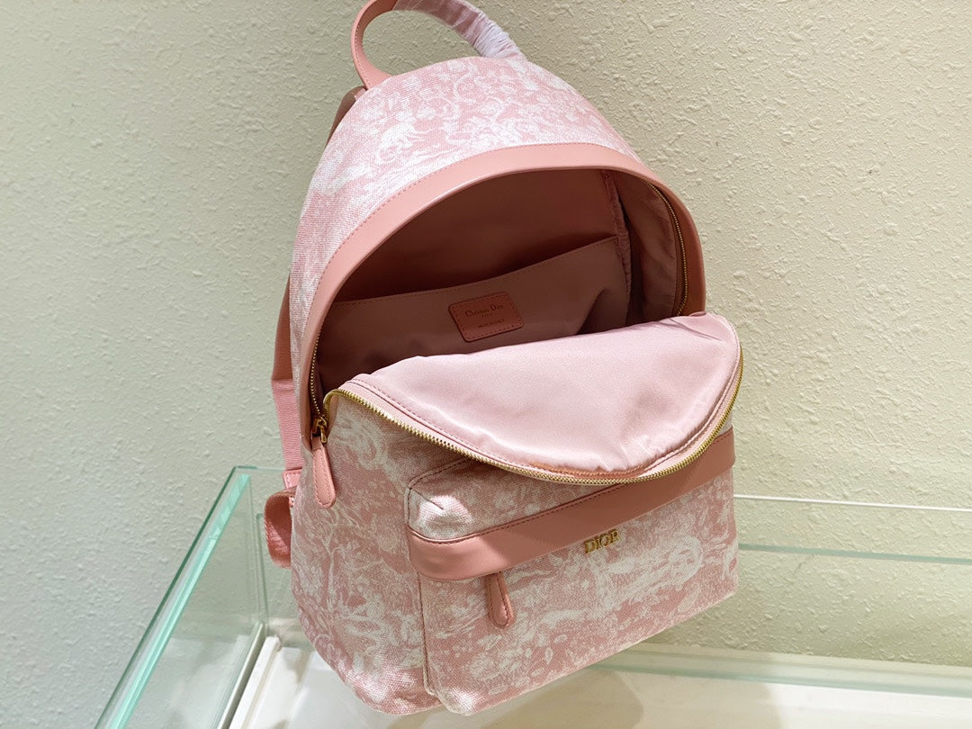 [TOP] Christian Dior Women Mother Backpack - Pink