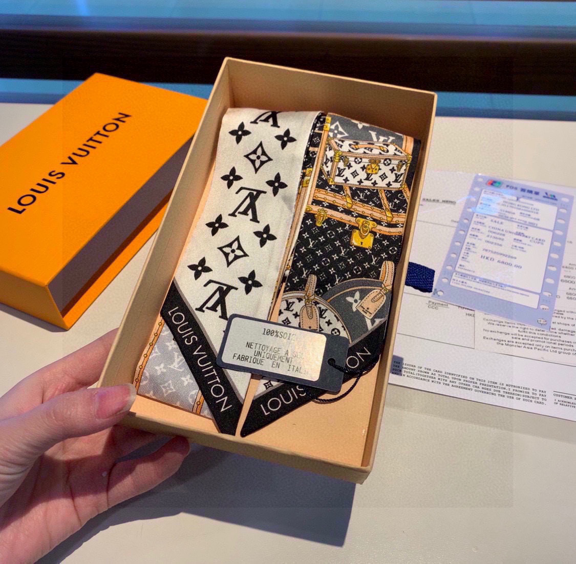 [TOP] Louis Vuitton LV BB BANDEAUS 120 × 5 cm - Seven Colours