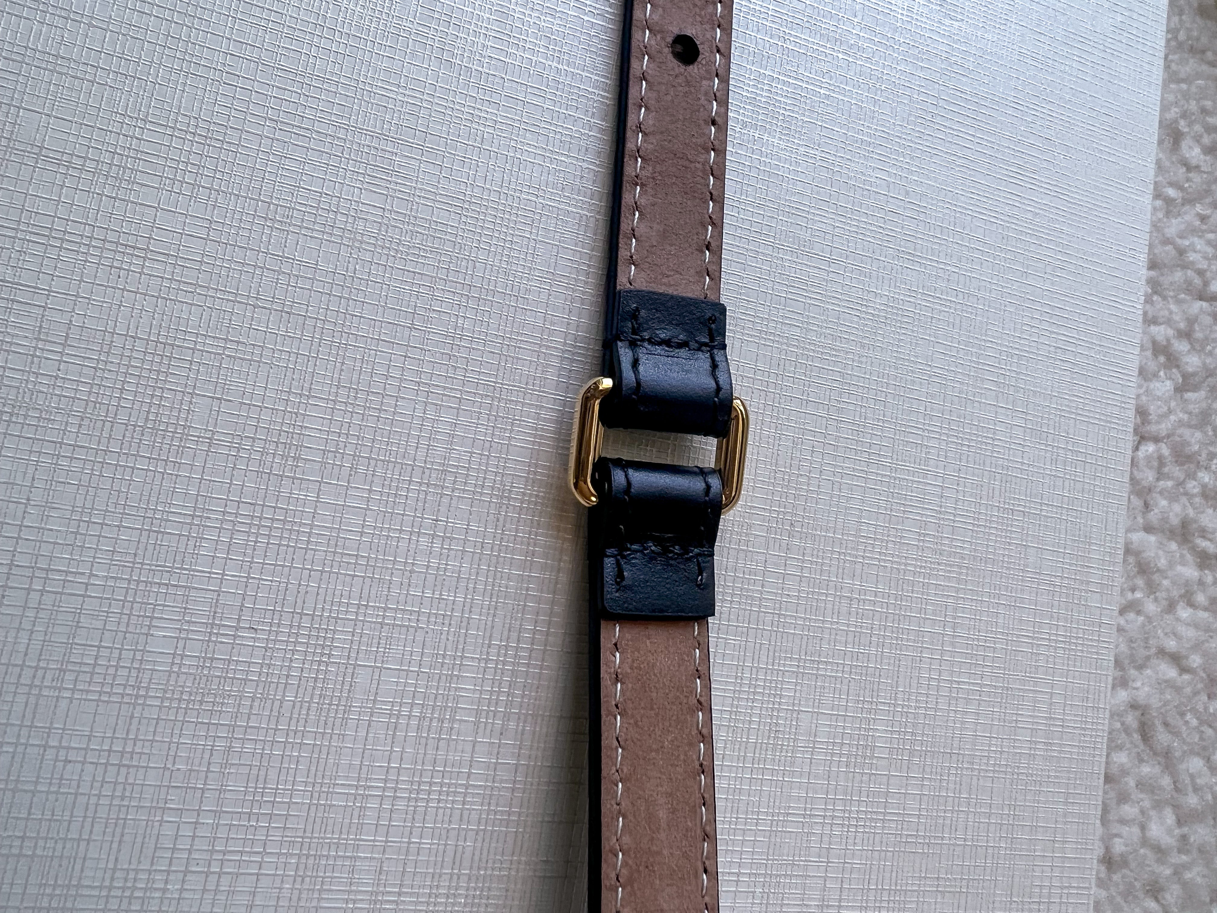 [TOP] FENDI  Women Thin Baguette Waist Belt - Black