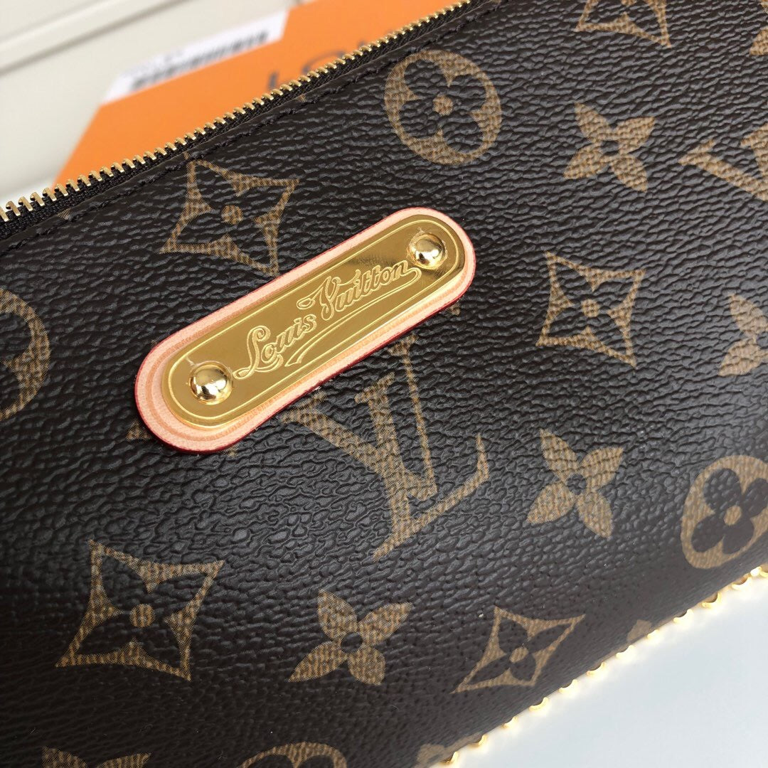 [TOP] Louis Vuitton LV L*V Eva Clutch Monogram Bag
