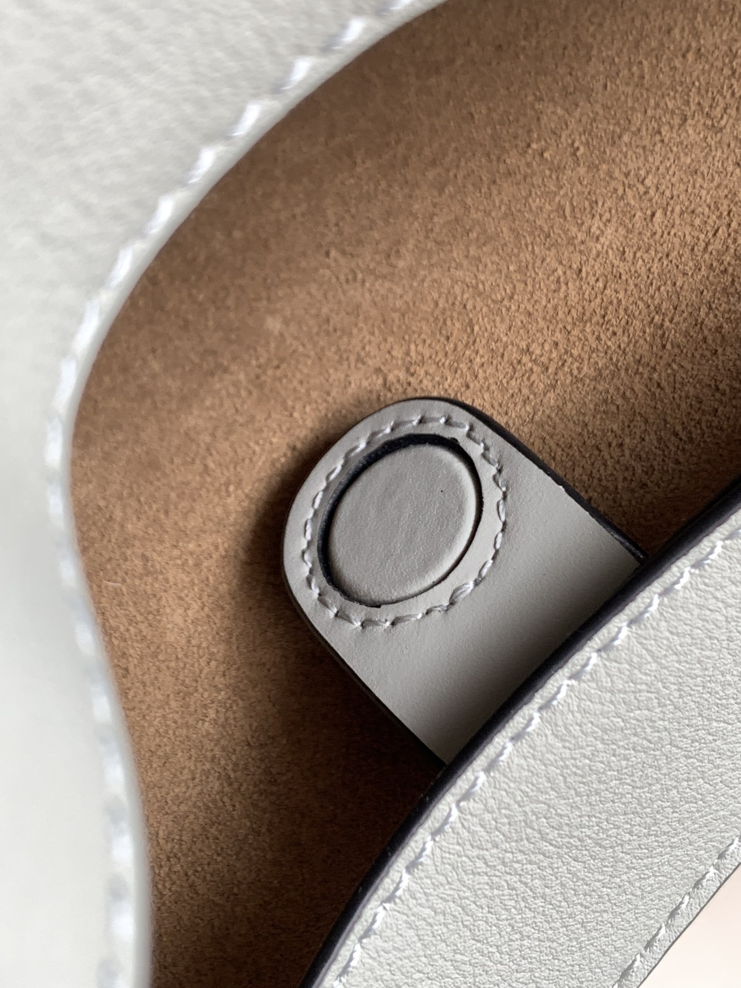 [TOP] LOEWE Calfskin Luna Bag 34*9*30cm - Gray