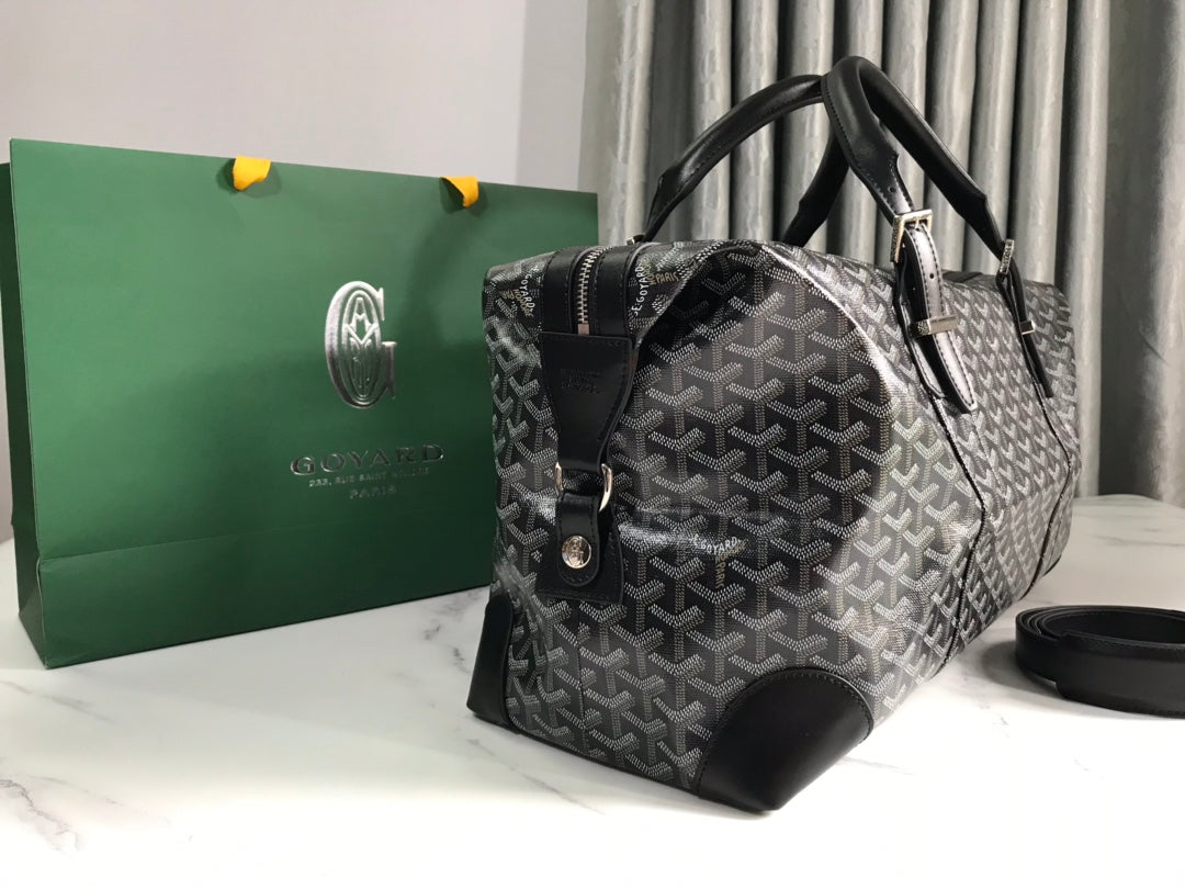 [TOP] Goyard Boeing Duffle Bag 50x28x17CM- Black