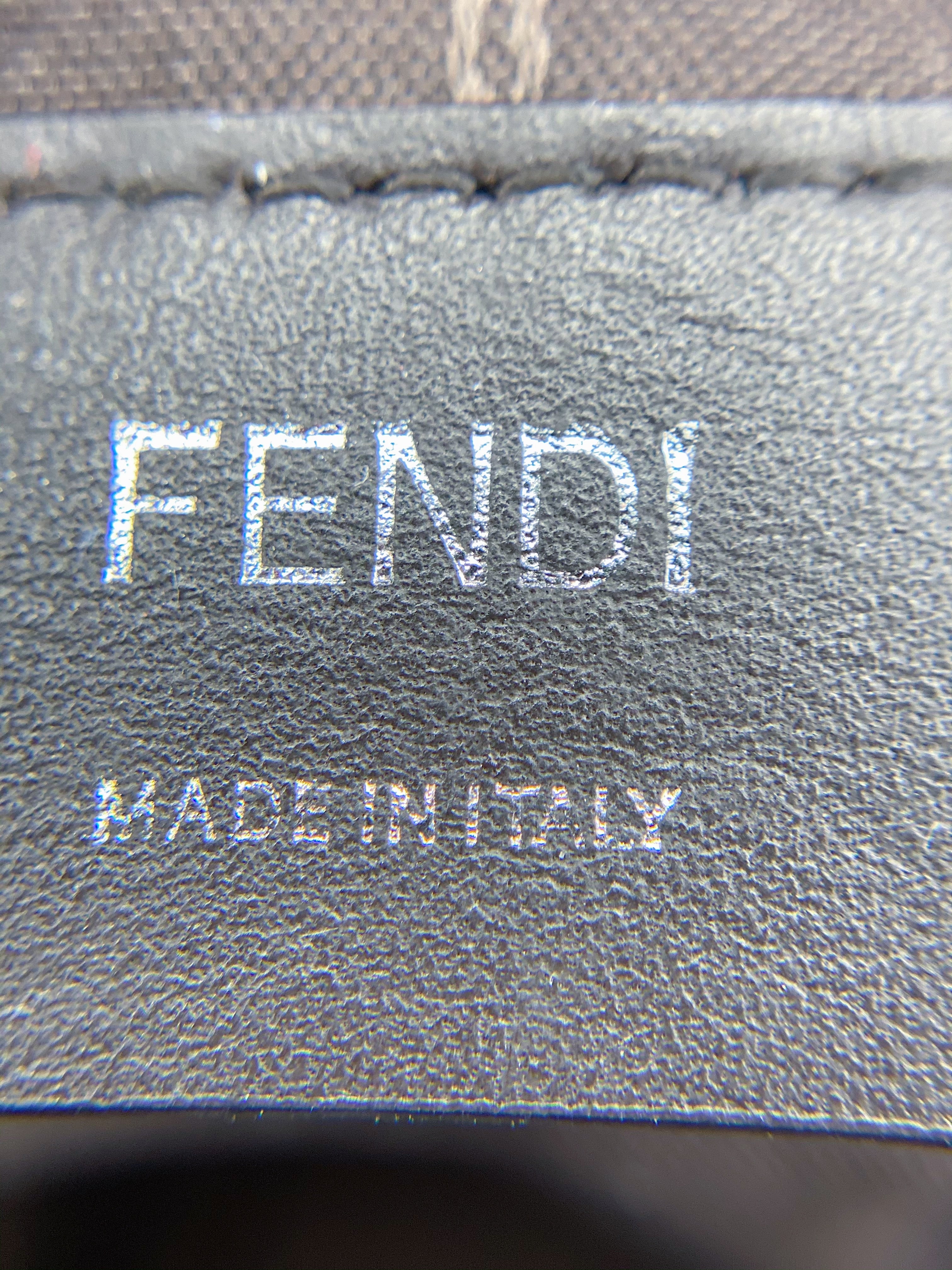 [TOP] FENDI By The Way Studded Leather Shoulder Bag