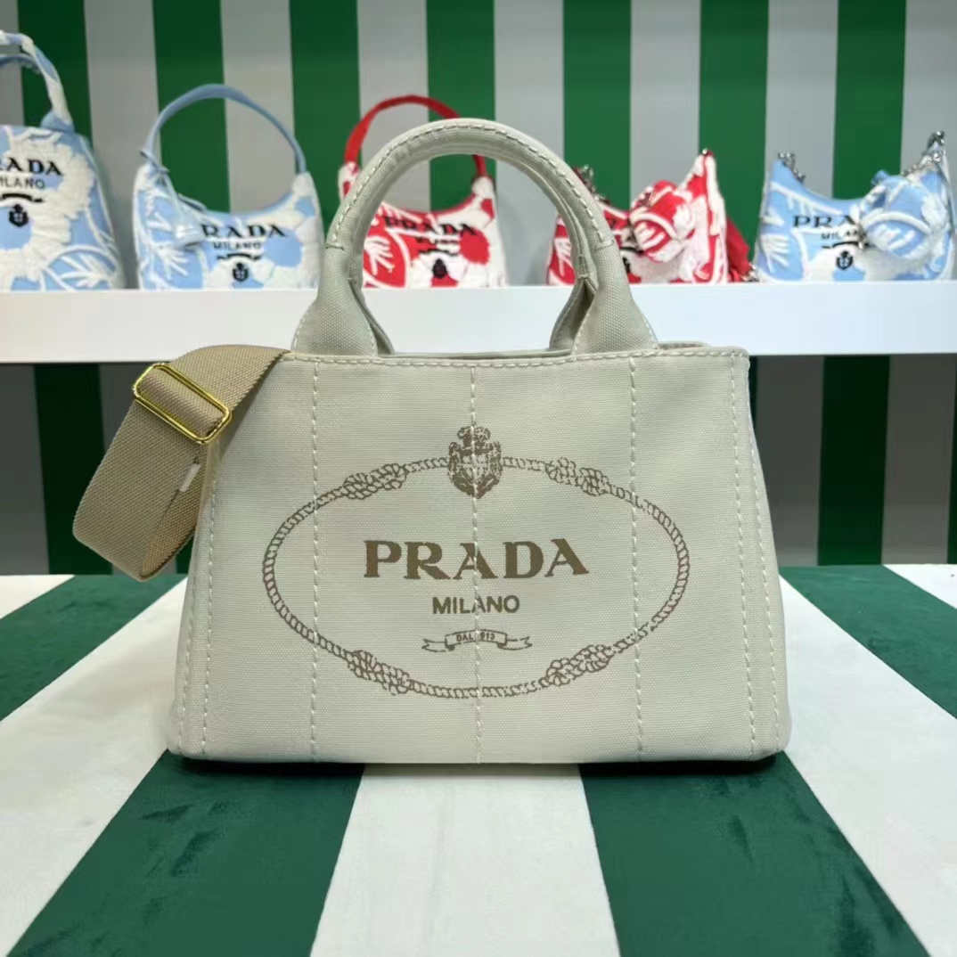 [TOP] PRADA Canvas Canapa Bag 28x20x15cm - 5 Colours