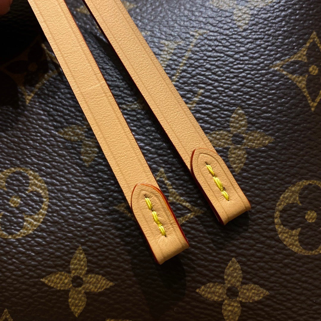 [TOP] Louis Vuitton LV Carryall Monogram Bag-2 sizes-Brown