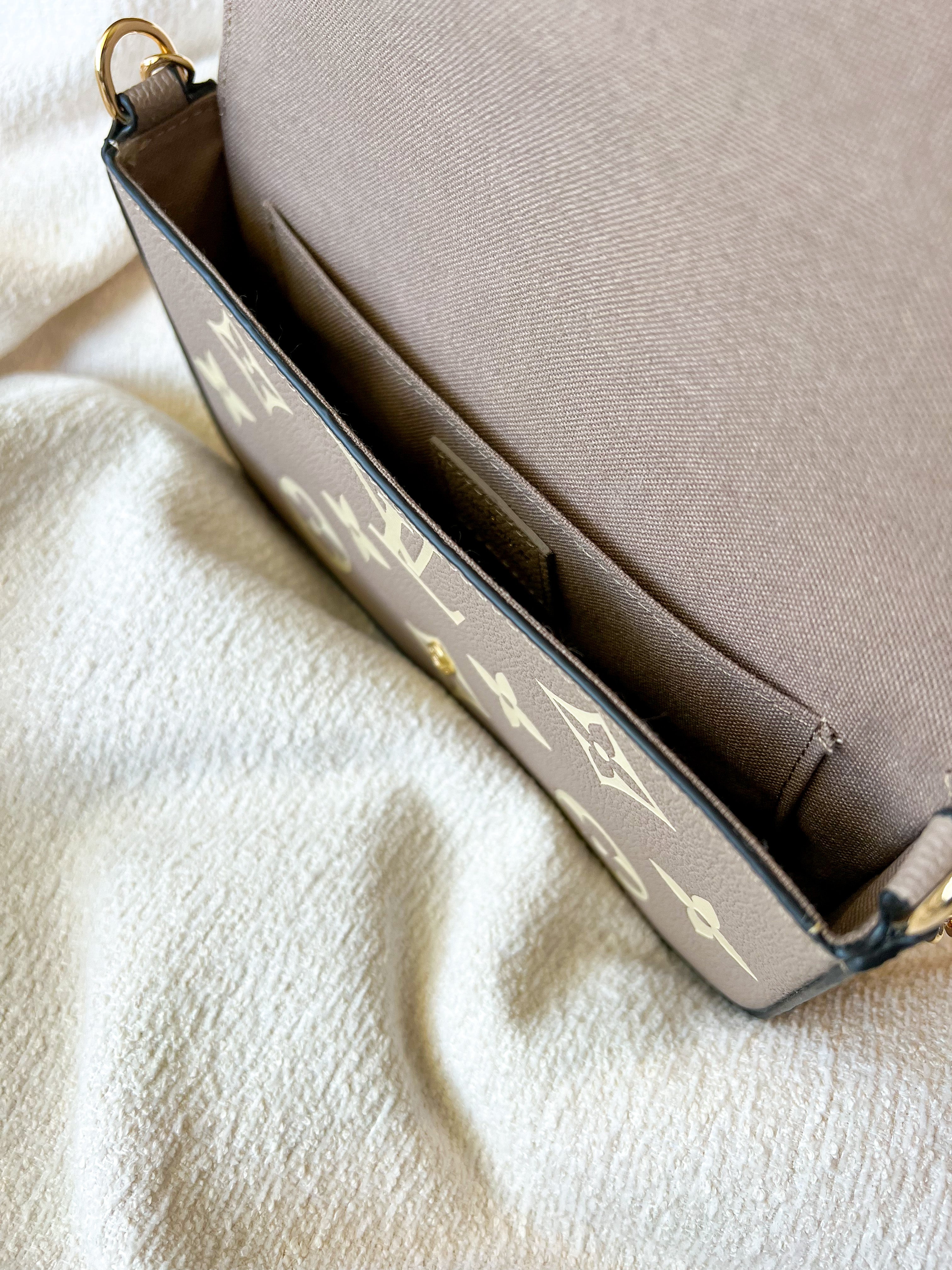 [TOP] Louis Vuitton LV Felicie Empreinte  21X12X3cm-Turtle Dove and White