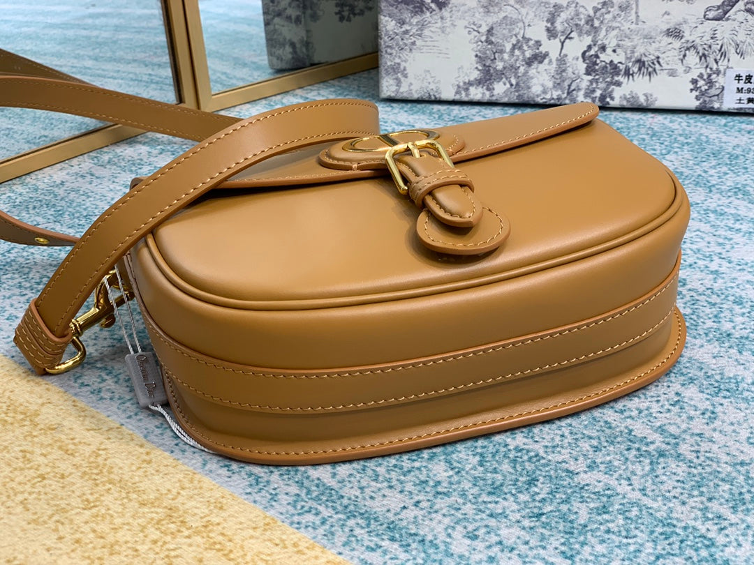 [TOP] Christian Dior Bobby Bag Medium 23cm  - Brown