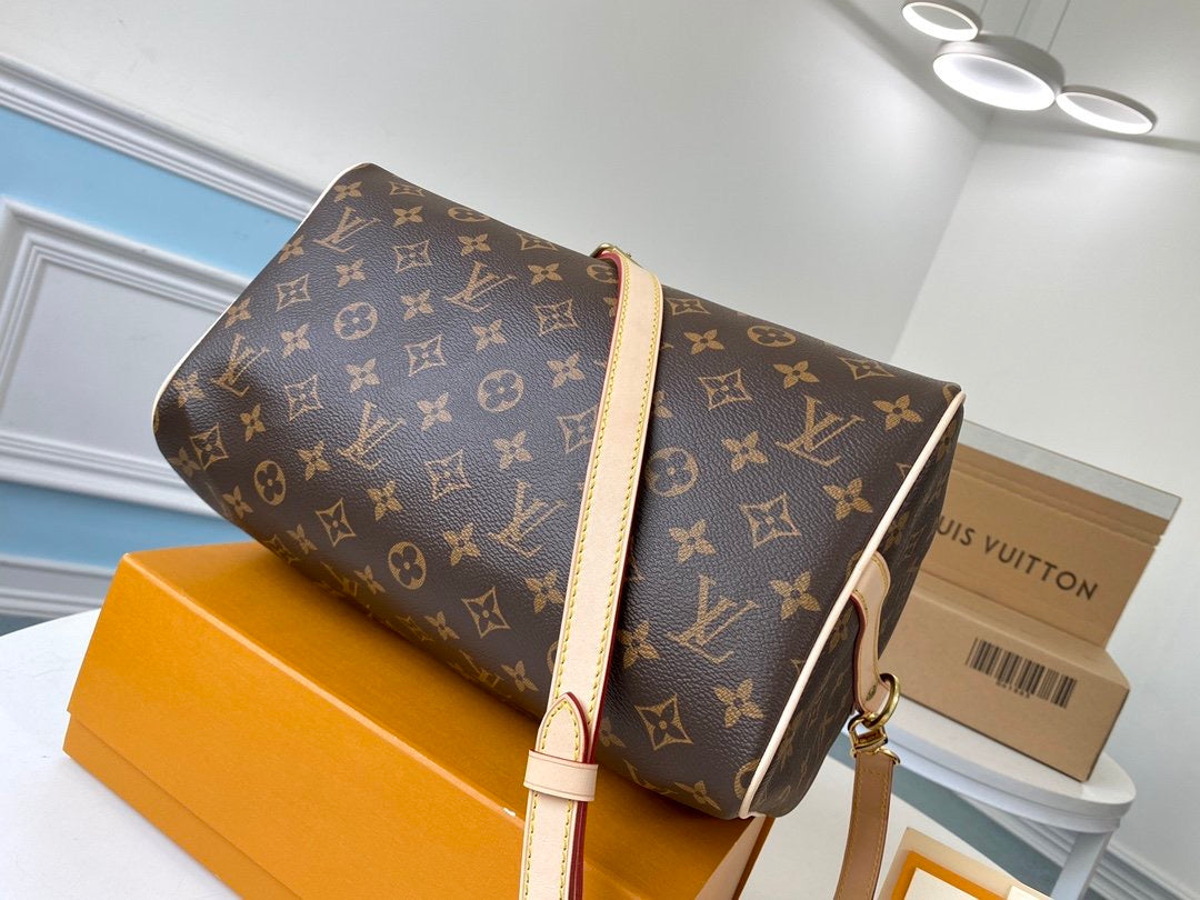 [TOP] Louis Vuitton LV Speedy 30 Bag 30x21x17cm - Monogram