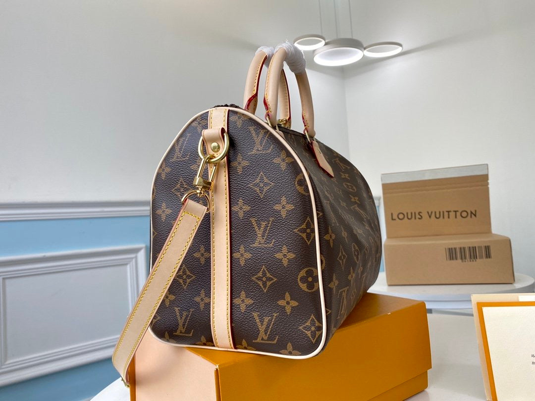 [TOP] Louis Vuitton LV Speedy 30 Bag 30x21x17cm - Monogram