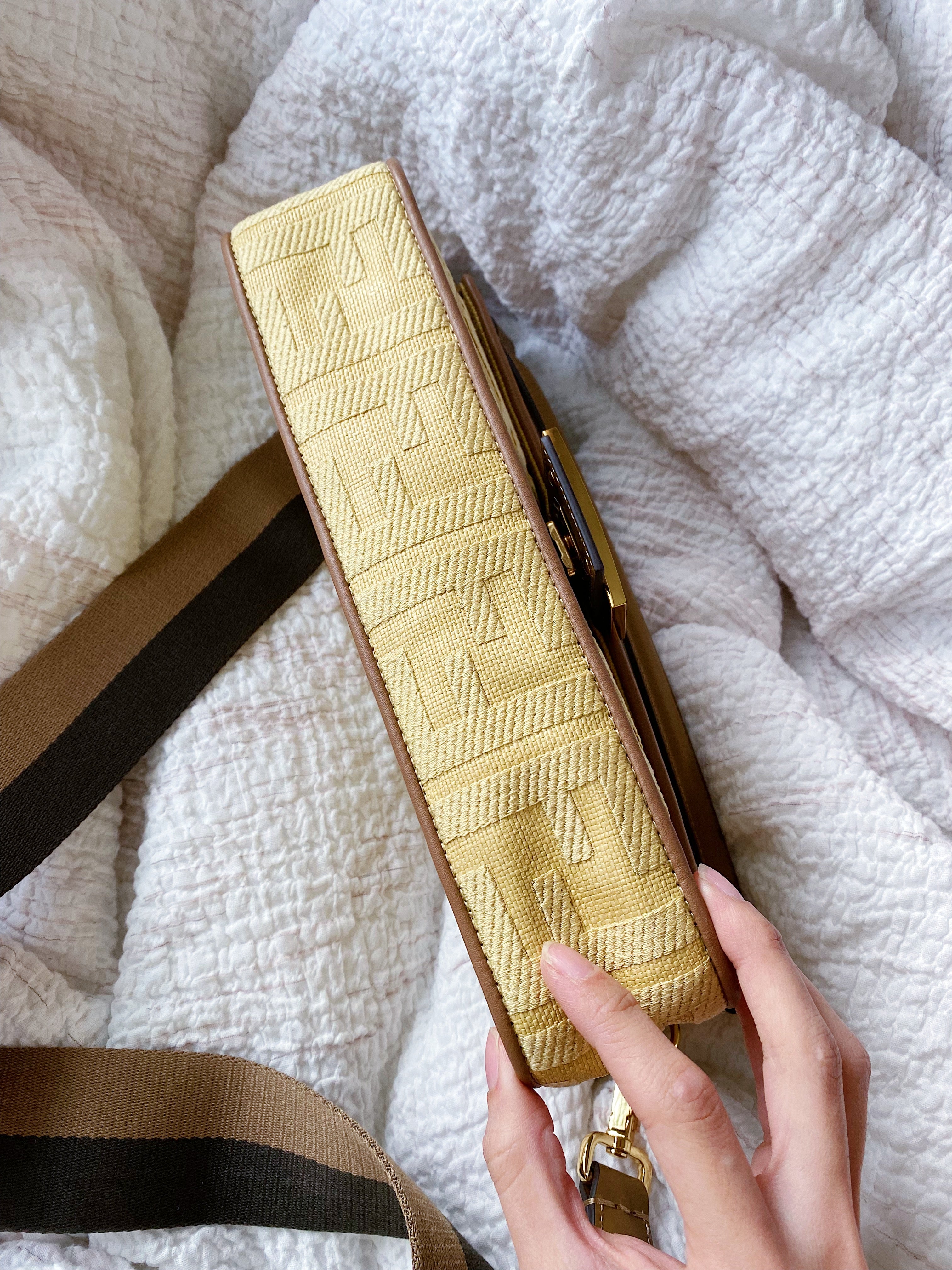 [TOP] FENDI FENDI Baguette Canvas Bag - Yellow