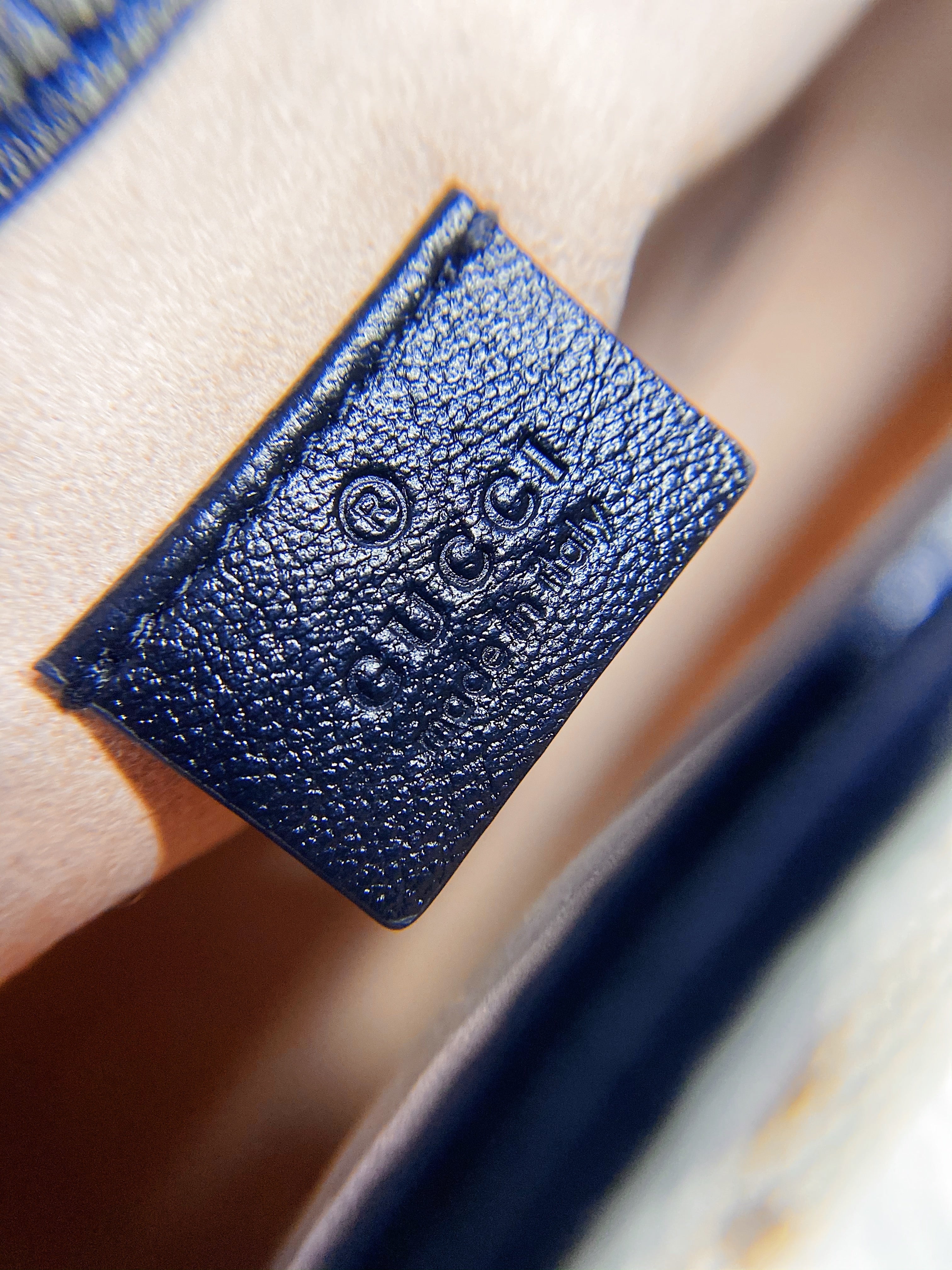 [TOP] GUCCI GG Marmont Bag Top Handle Mini 27*13.5*10 - Beige x Ebony Canvas