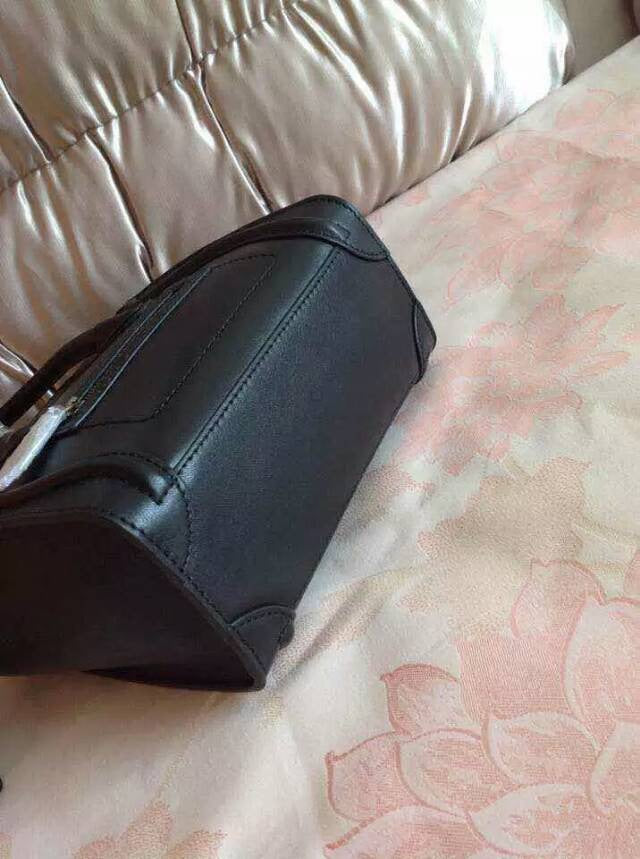 [TOP] CELINE Nano Luggage Bag In Smooth Calfskin 20x20x10cm