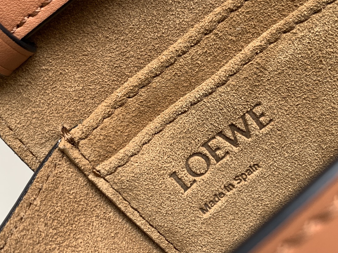 [TOP] LOEWE Mini Gate Bag 15*12.5*9cm - Brown