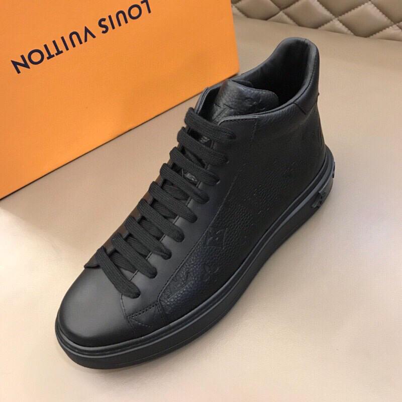 [TOP] Louis Vuitton LV LV Empreinte Sneaker Boots - Black