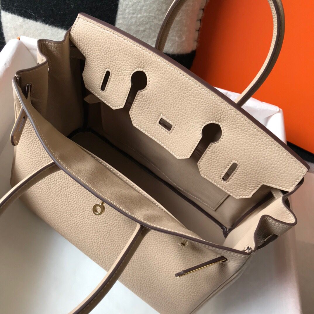 [TOP] HERMES Birkin Togo 30cm - Beige