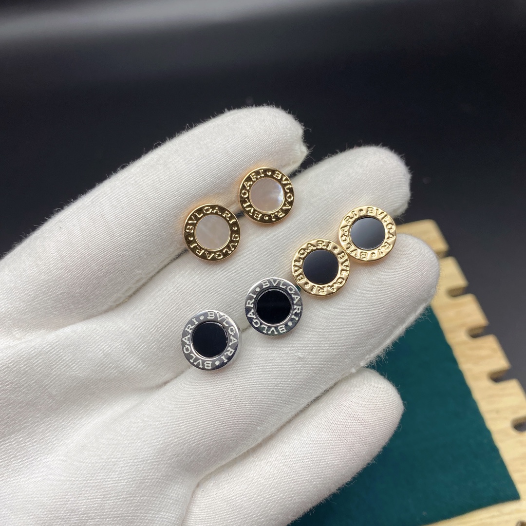 [TOP] BVLGARI Necklace Earrings Set