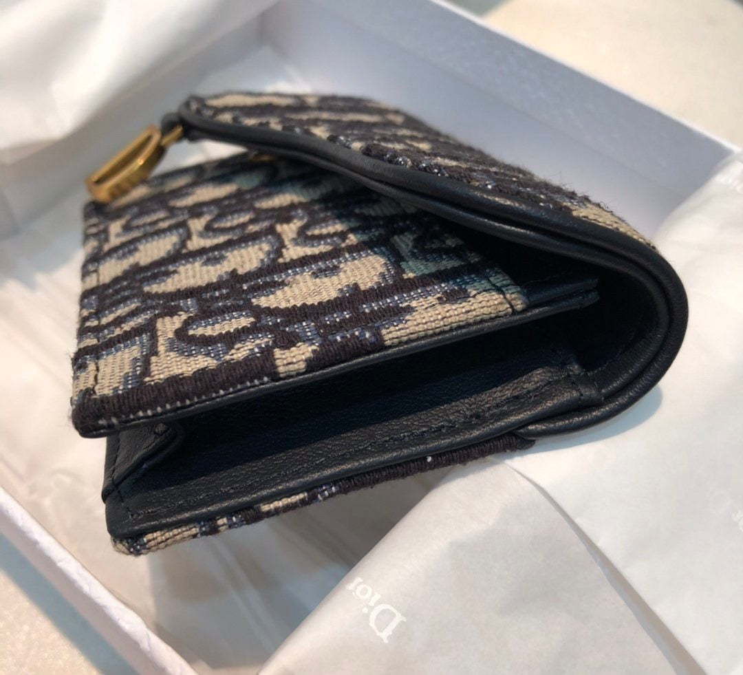 [TOP] Christian Dior Saddle Lotus Wallet
