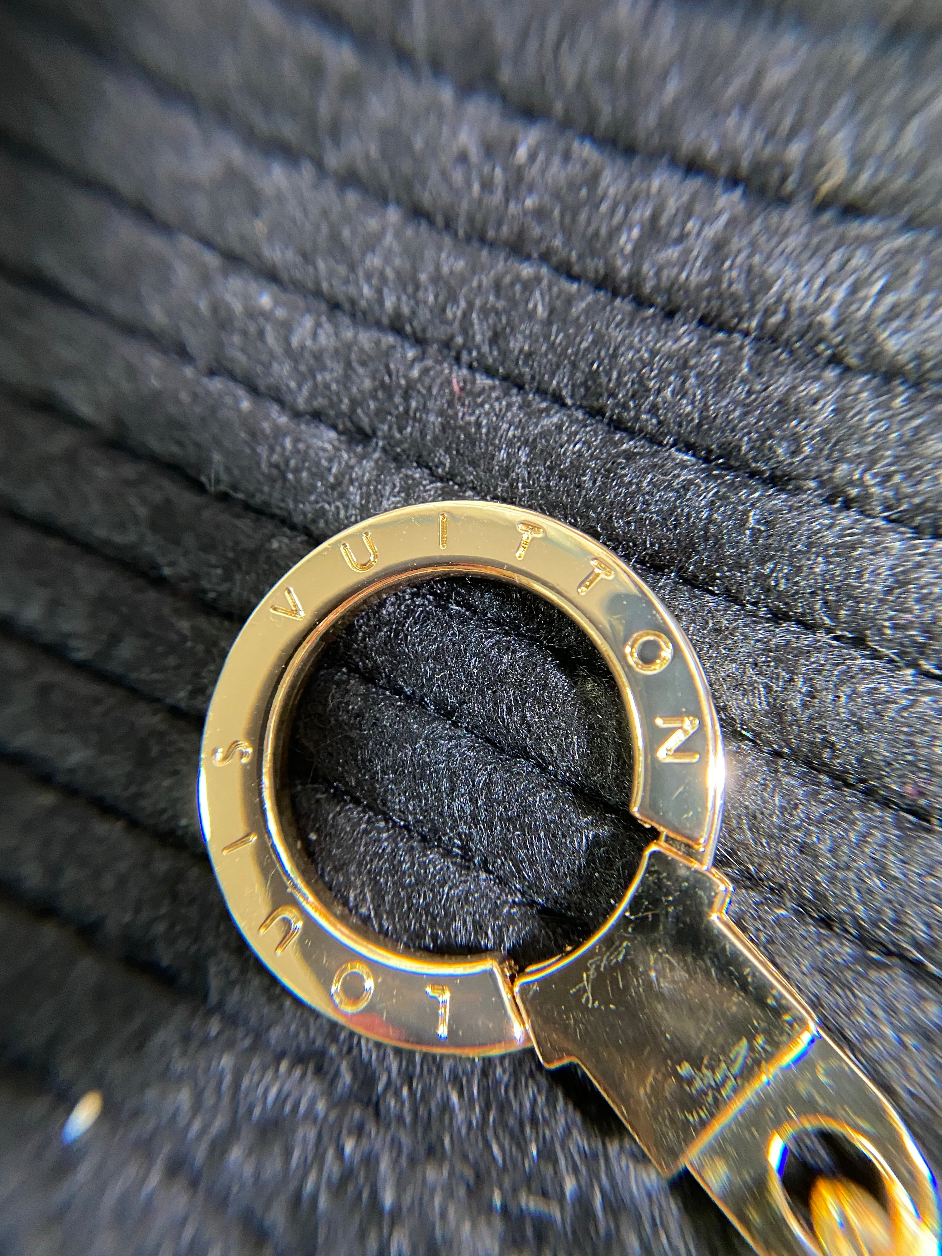 [TOP] Louis Vuitton LV LV Bag Charm Fleur De Monogram - RED