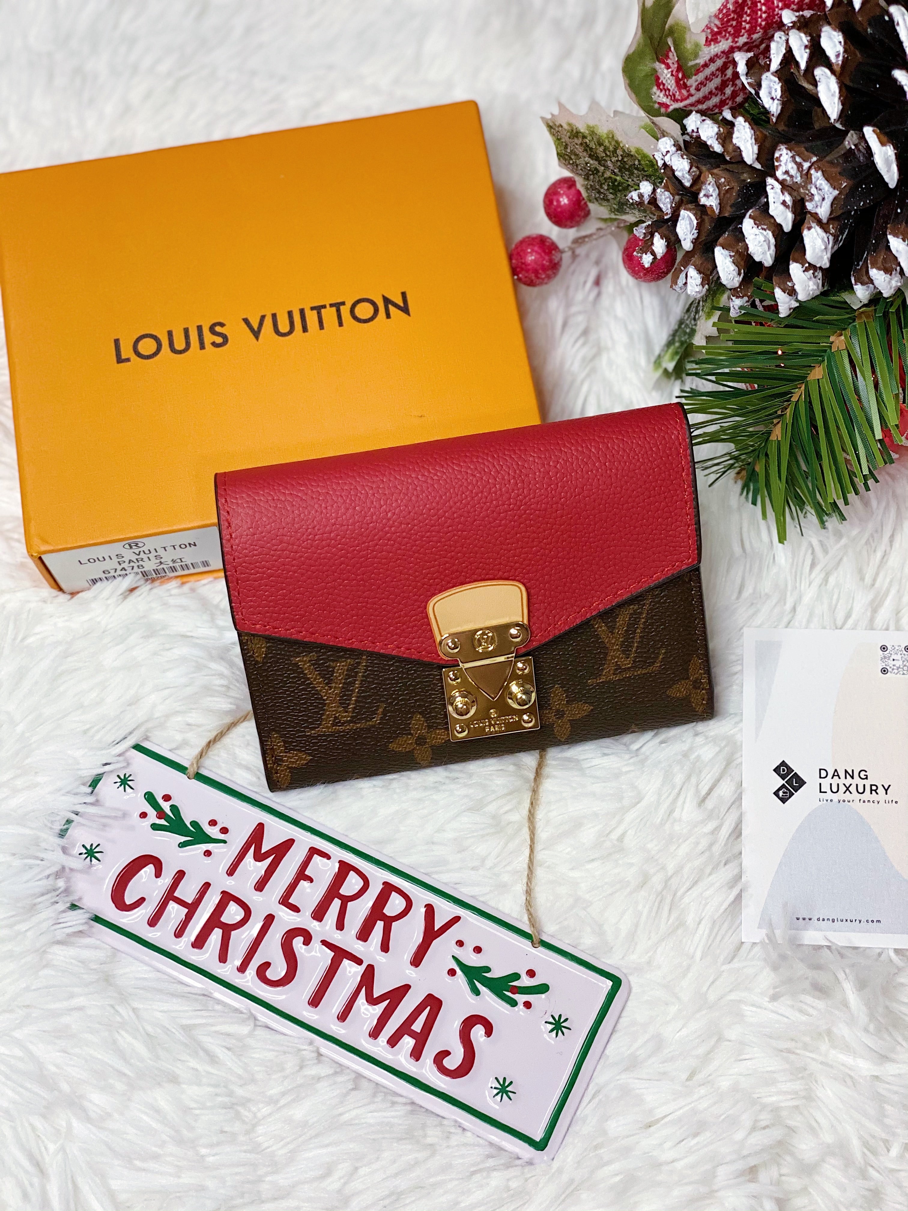 [TOP] Louis Vuitton LV LV Pallas Compact Wallet