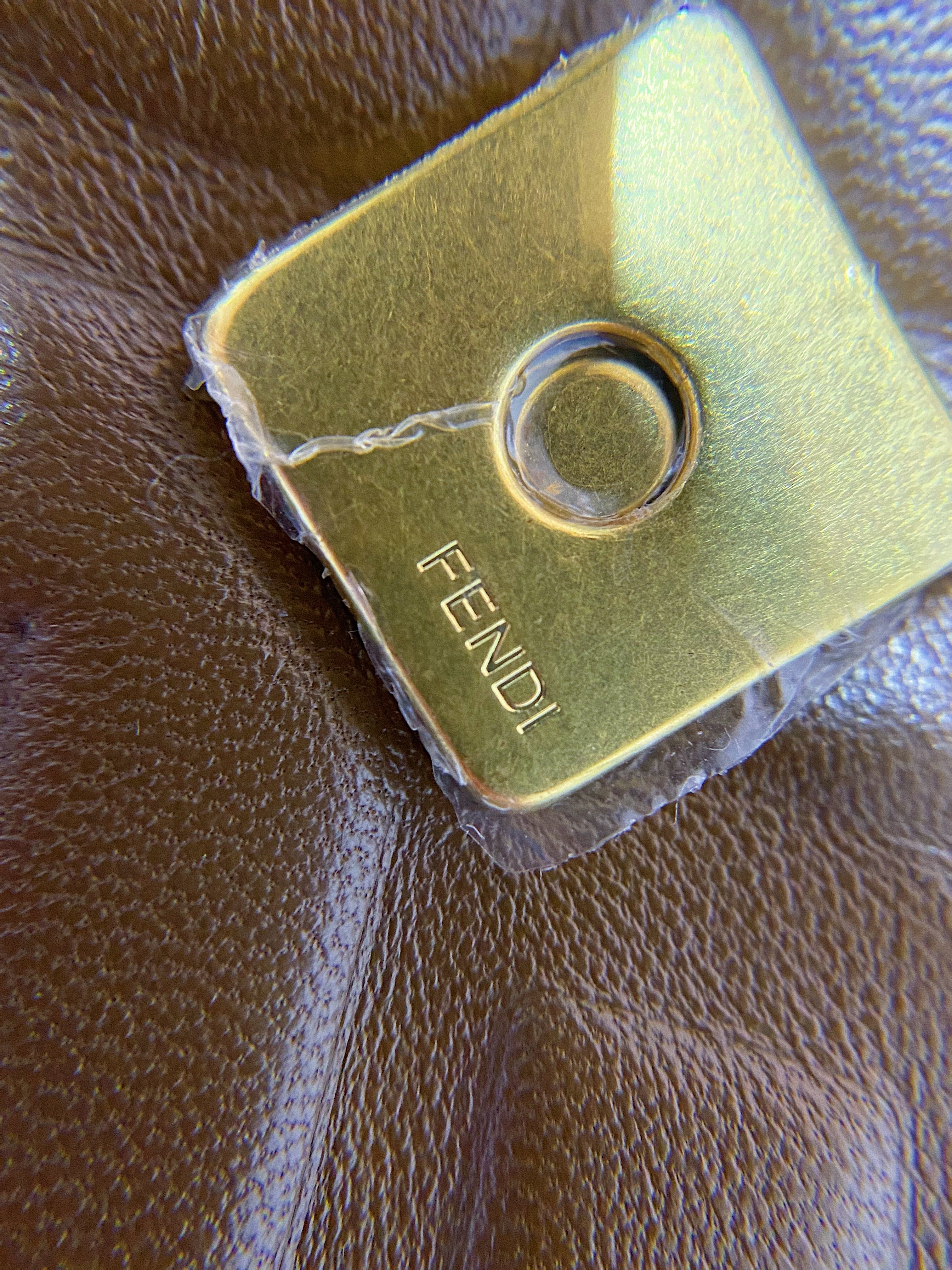 [TOP] FENDI Baguette Large Leather Bag - GREEN NAPPA