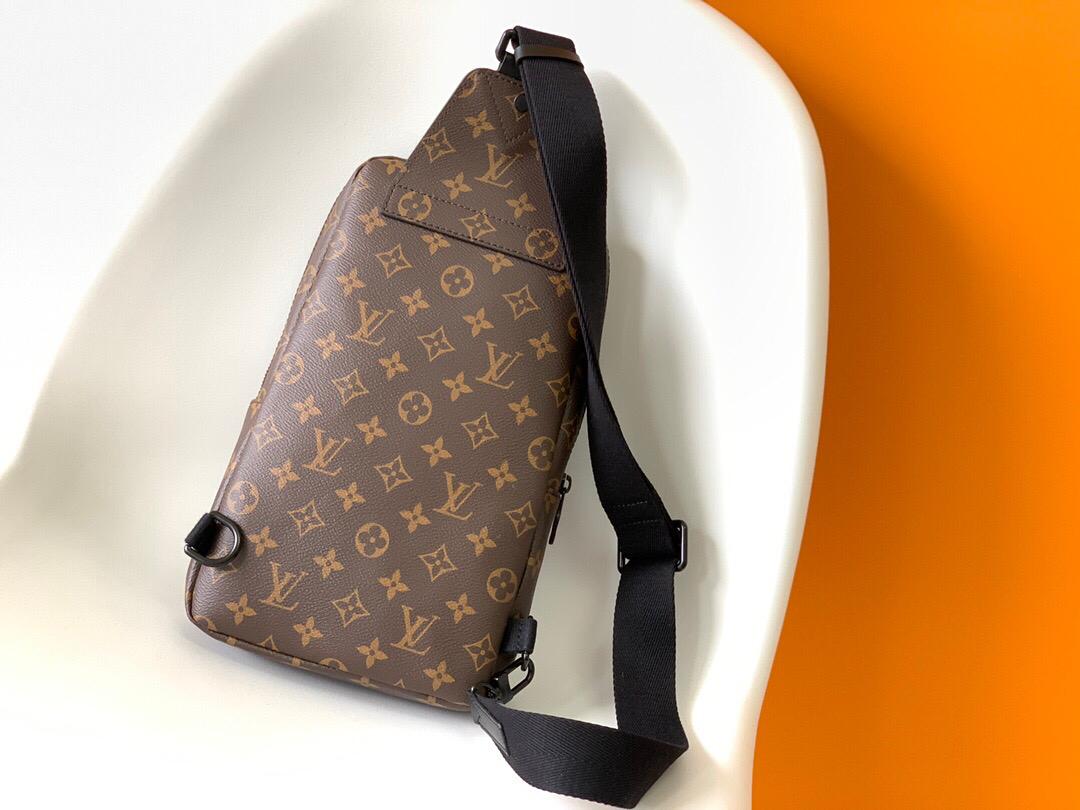 [TOP] Louis Vuitton LV L*V Sling Monogram Backpack 20 x 31 x 10 cm- Brown