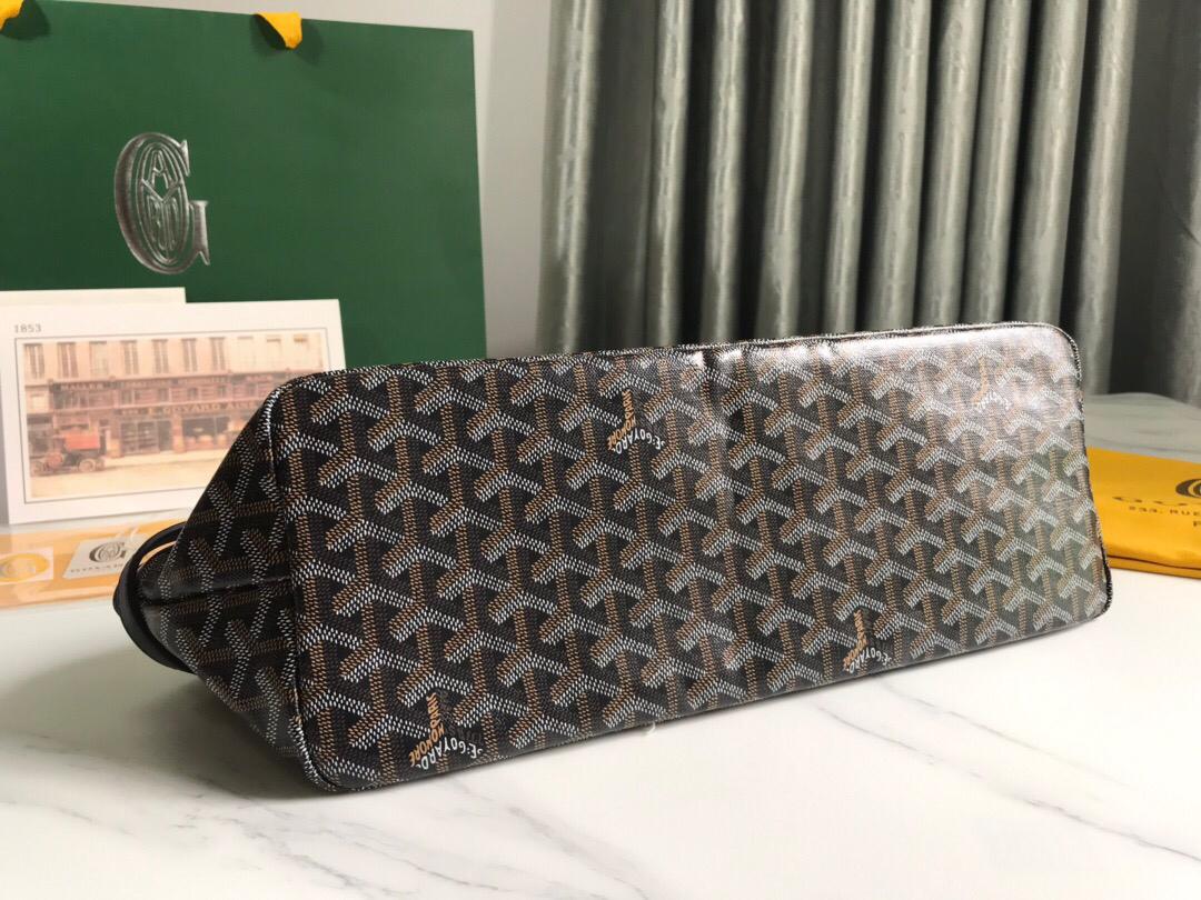 [TOP] Goyard Goyardine Chien Gris Pet Carrier Bag - Black