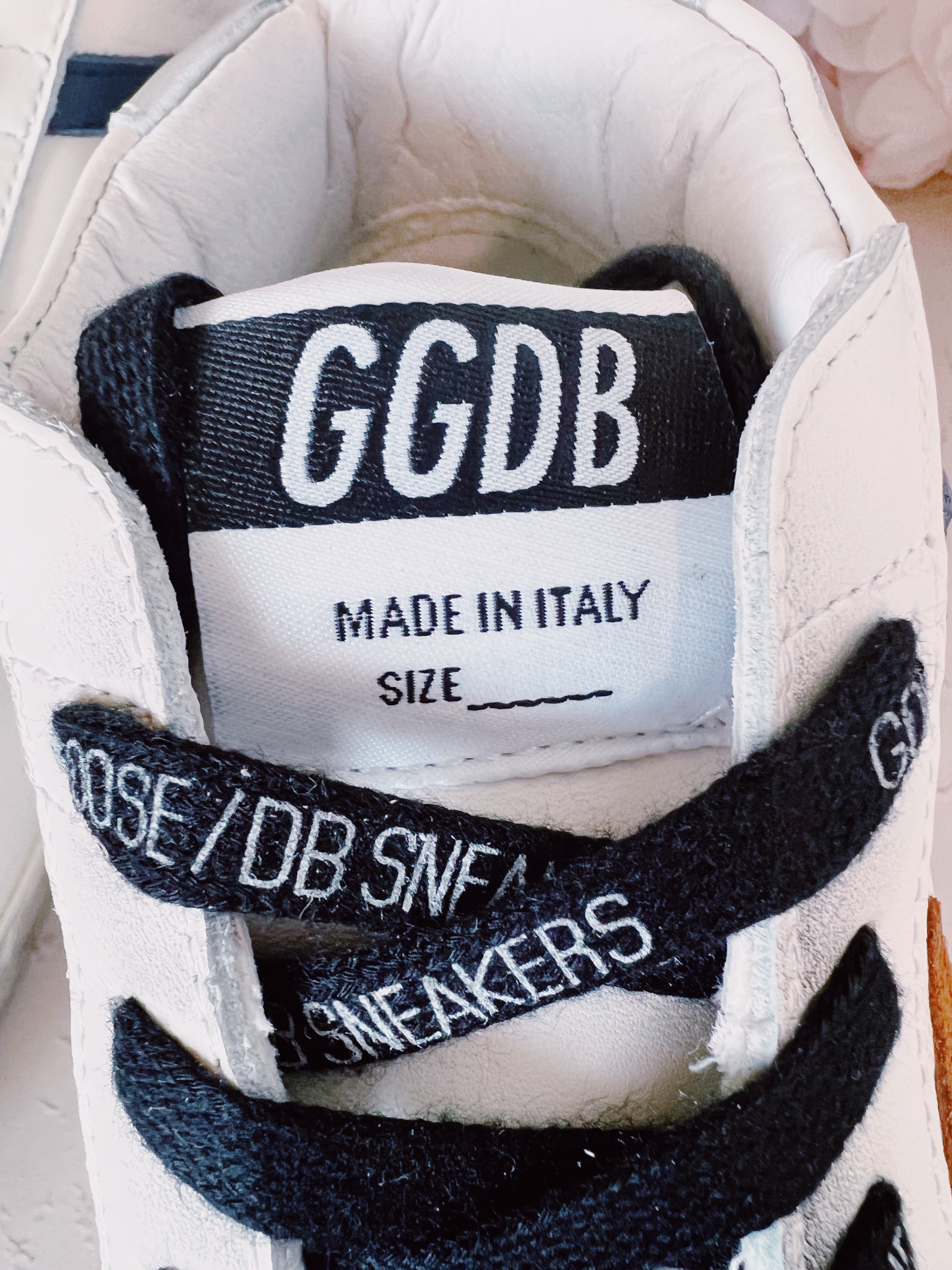 [TOP] GGDB High Top Sneakers - Brown Star