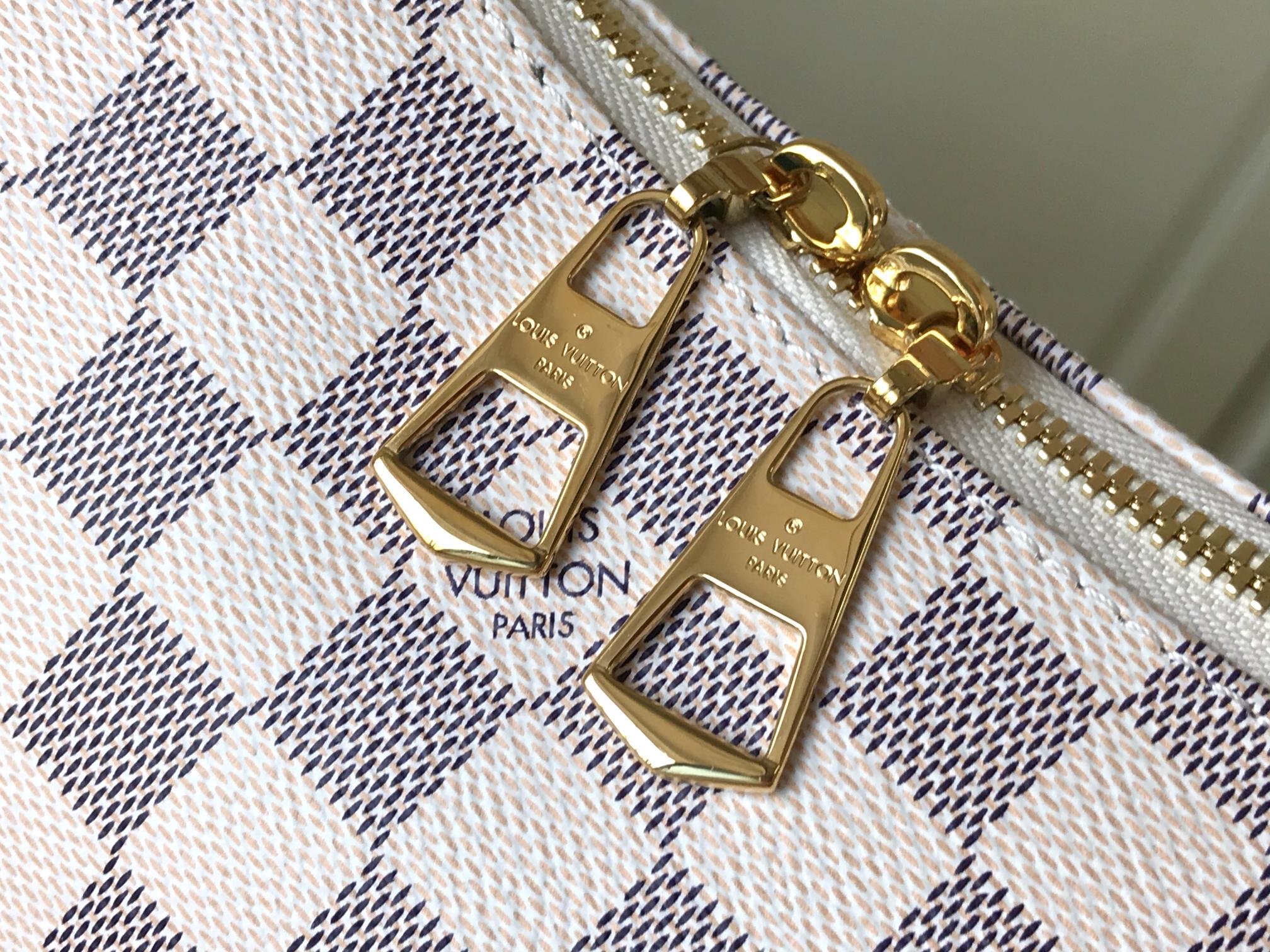 [TOP] Louis Vuitton LV L*V Lymington Damier Azur Bag 35 x 24 x 14cm