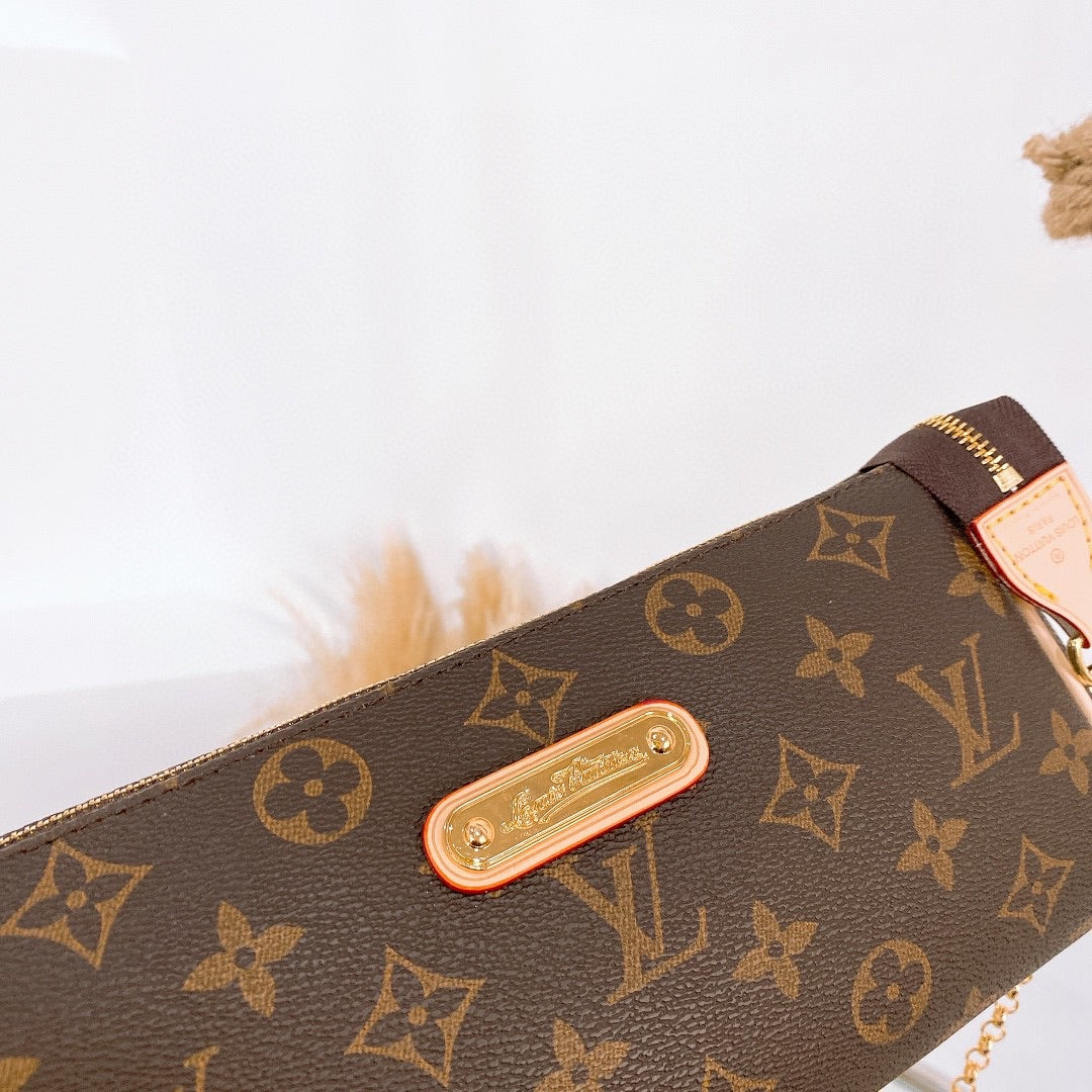[TOP] Louis Vuitton LV Eva Clutch Monogram