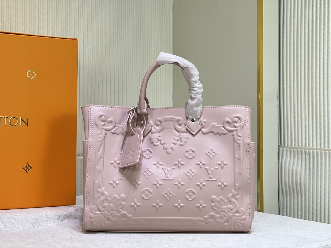 [TOP] Louis Vuitton LV Sac Plat Tote Bag 34cm- 2 Color