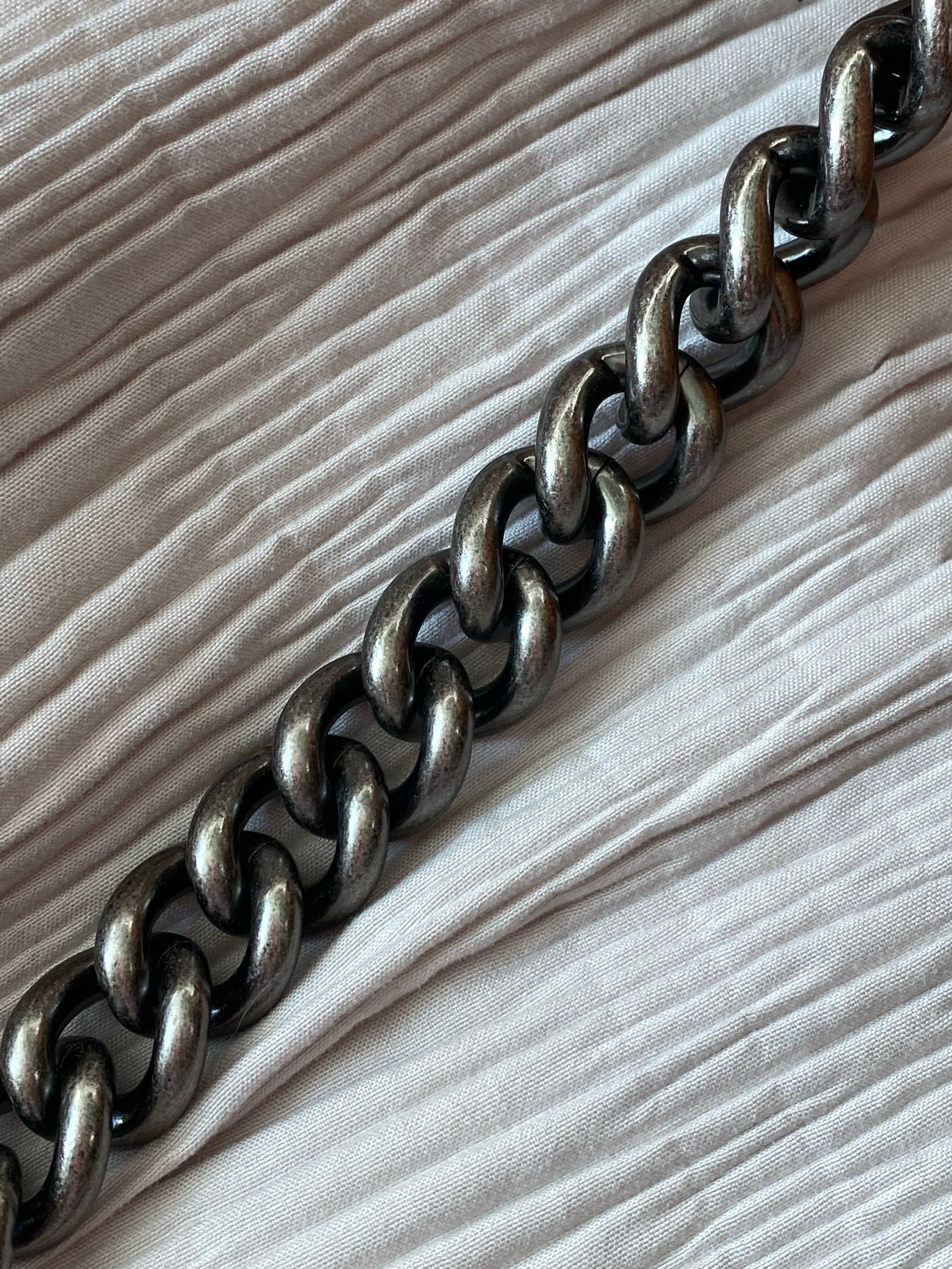 [TOP] CHANEL Boy Bag Quilted Medium 25cm - Brown & SHW