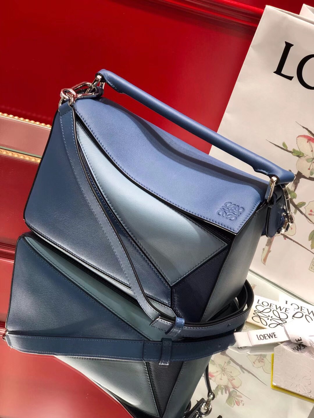 [TOP] LOEWE Puzzle Bag 24*14*11cm - 4 Color