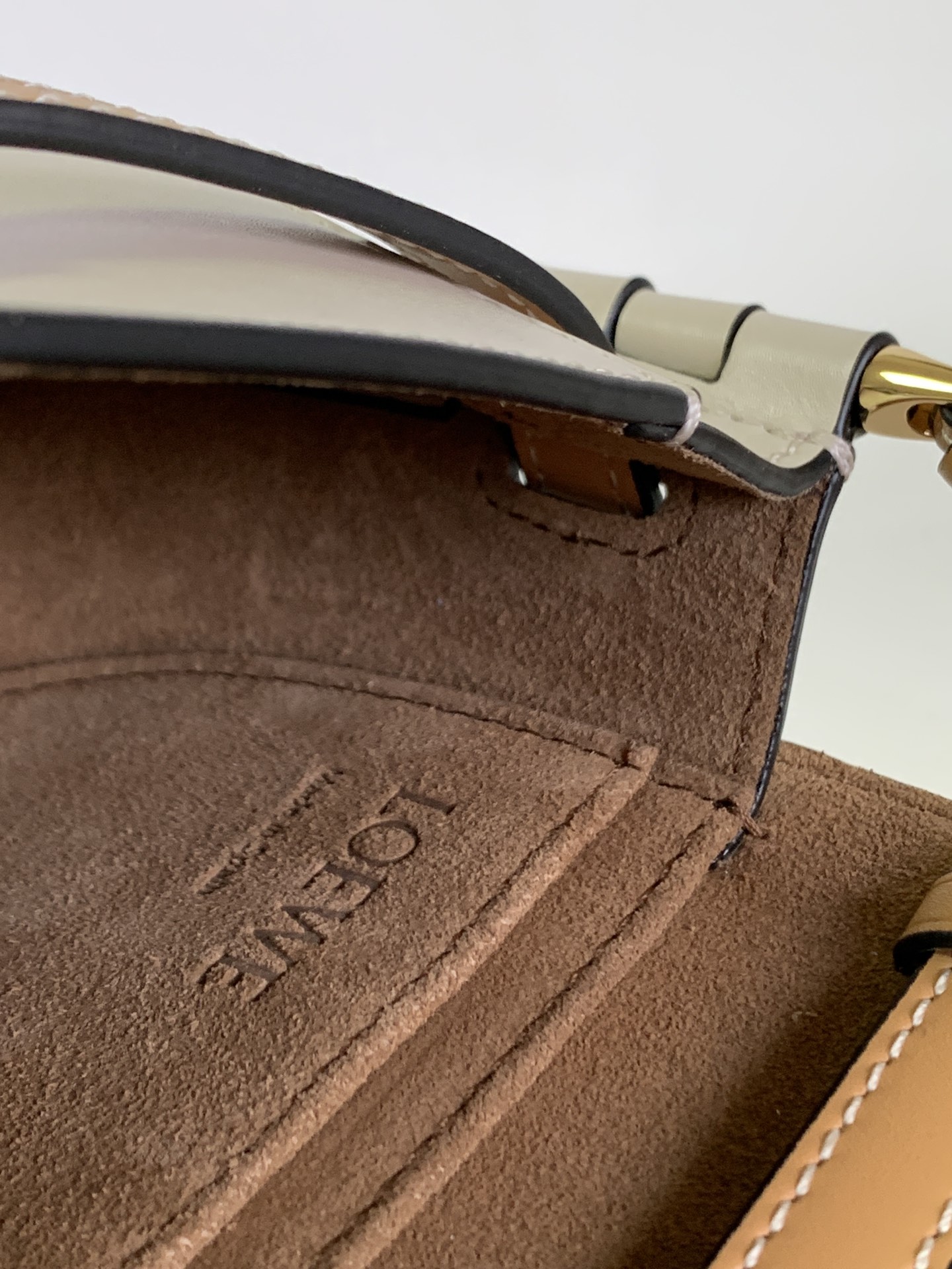 [TOP] LOEWE Mini Gate Bag 15x12.5x8cm - Amber