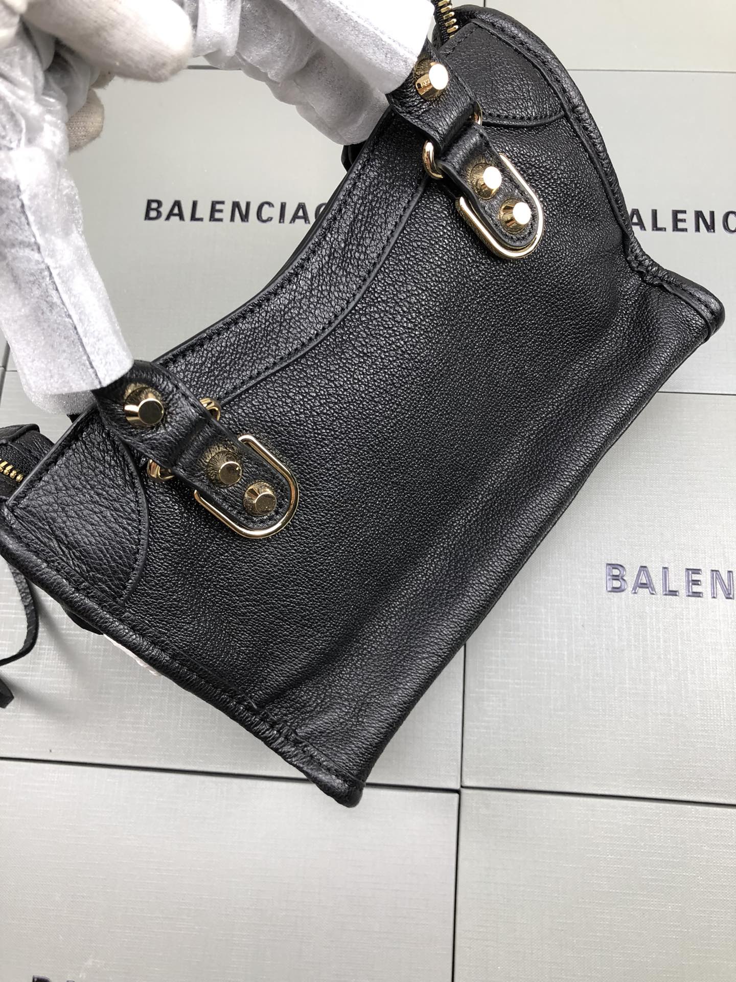 [TOP] BALENCIAGA Classic City Small Bag - Black