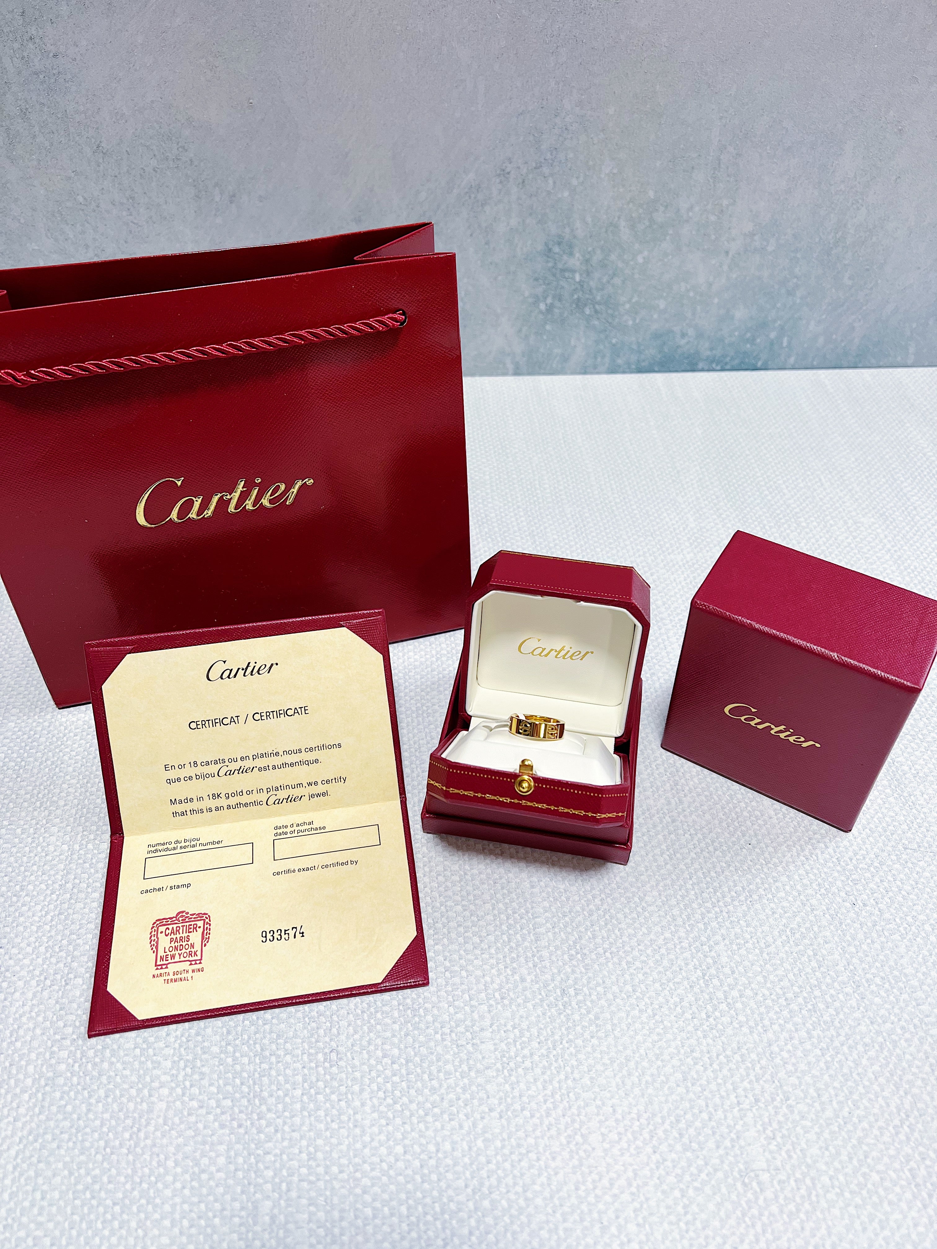 [TOP] Cartier Love Ring - 3 Color