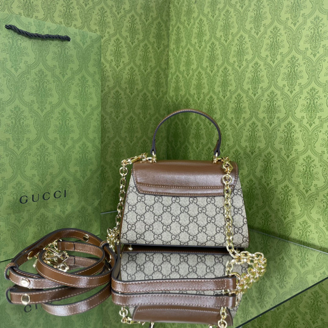 [TOP] GUCCI Horsebit 1995 Bag Mini 22cm x 16cm x 10.5cm - GHW
