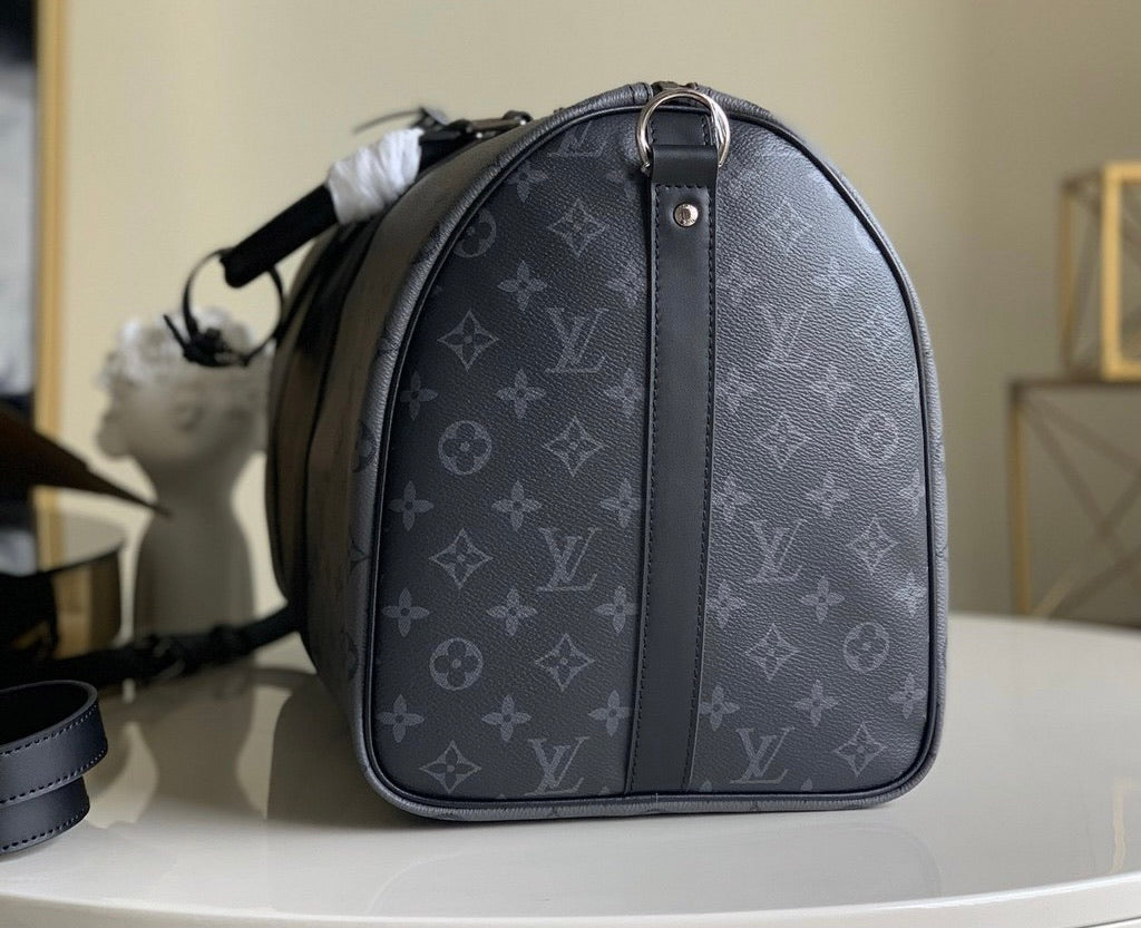 [TOP] Louis Vuitton LV Travel  Keepall Bag 50-Black