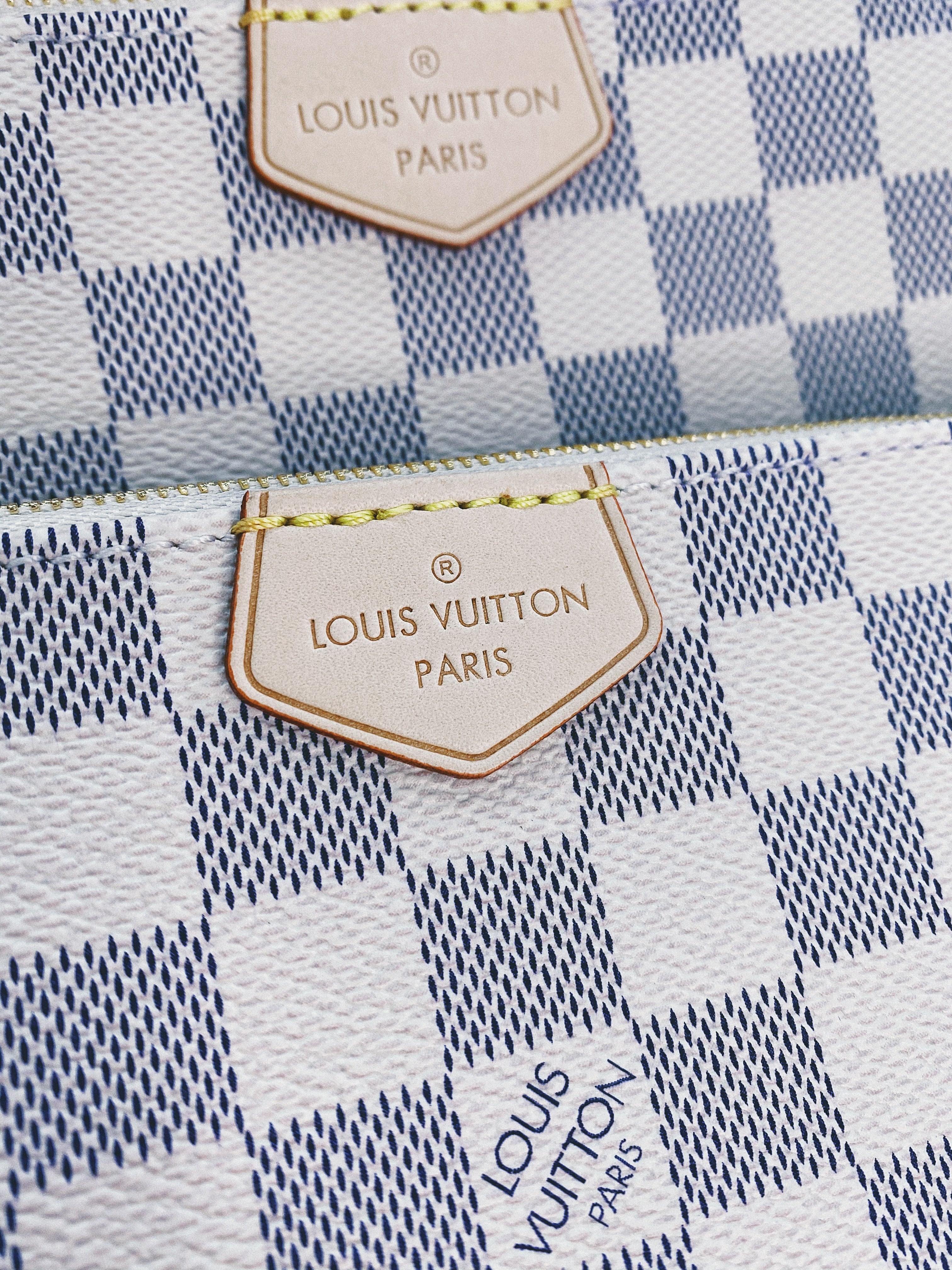 [TOP] Louis Vuitton LV [TOP] LV Multi-Pochette Damier Azur