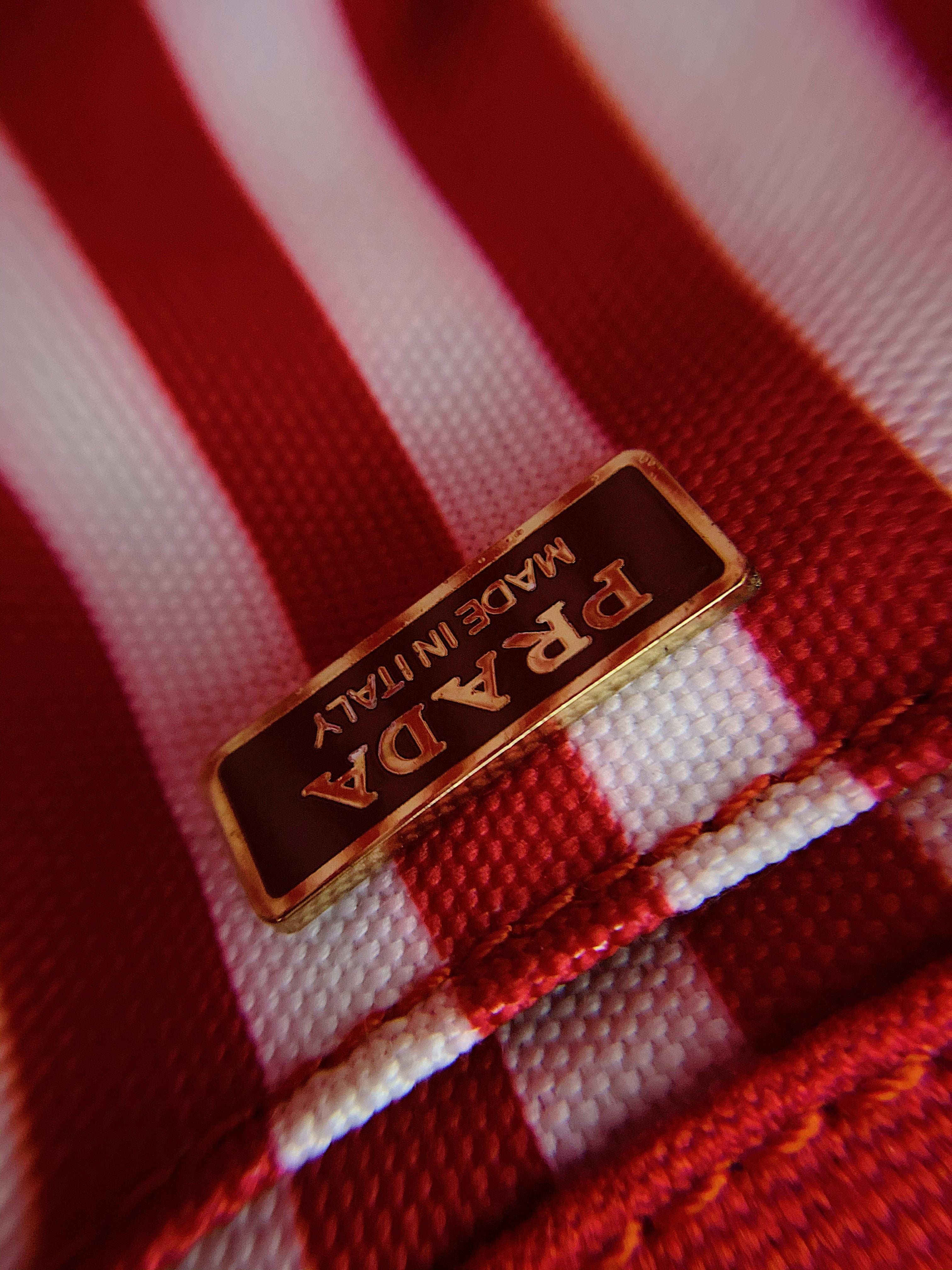 [TOP] PRADA Tote Bag - RED