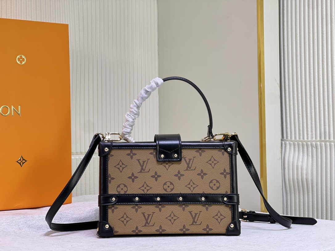 [TOP] Louis Vuitton LV Petite Malle V Box Bag